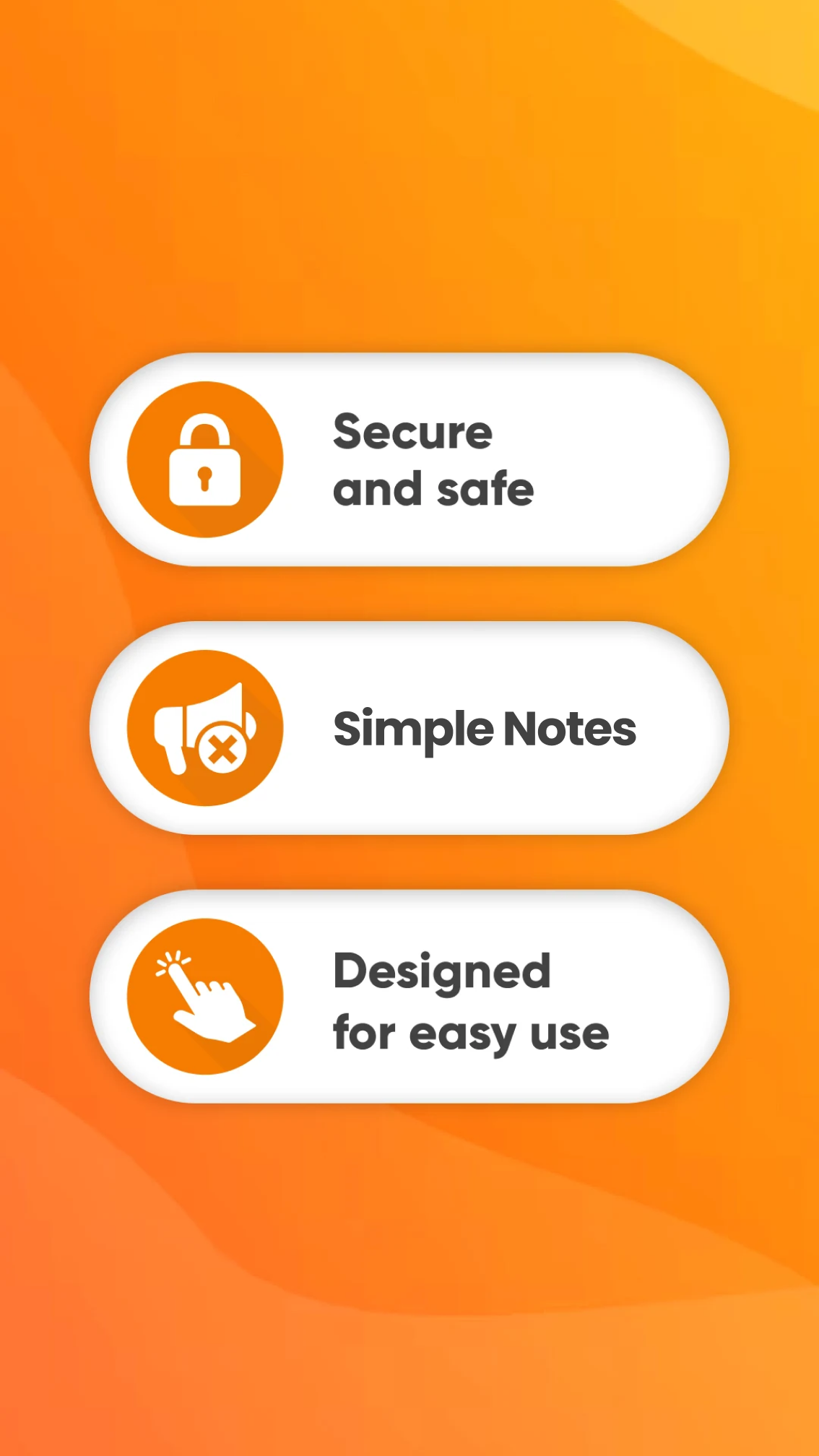 اسکرین شات 1 برنامه Simple Notes