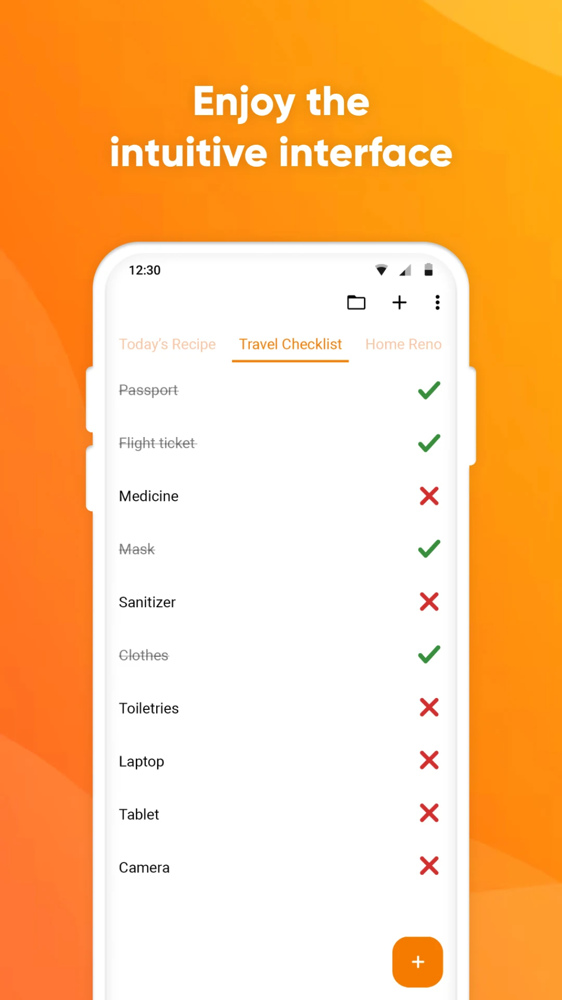 اسکرین شات 5 برنامه Simple Notes