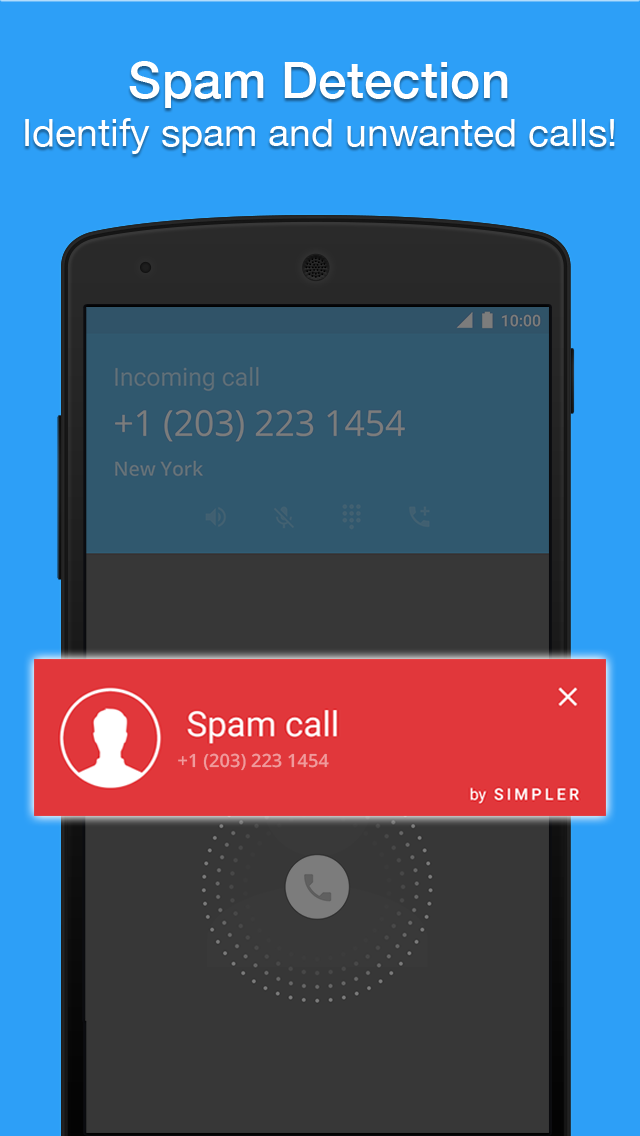 اسکرین شات 2 برنامه Easy Contacts and Phone