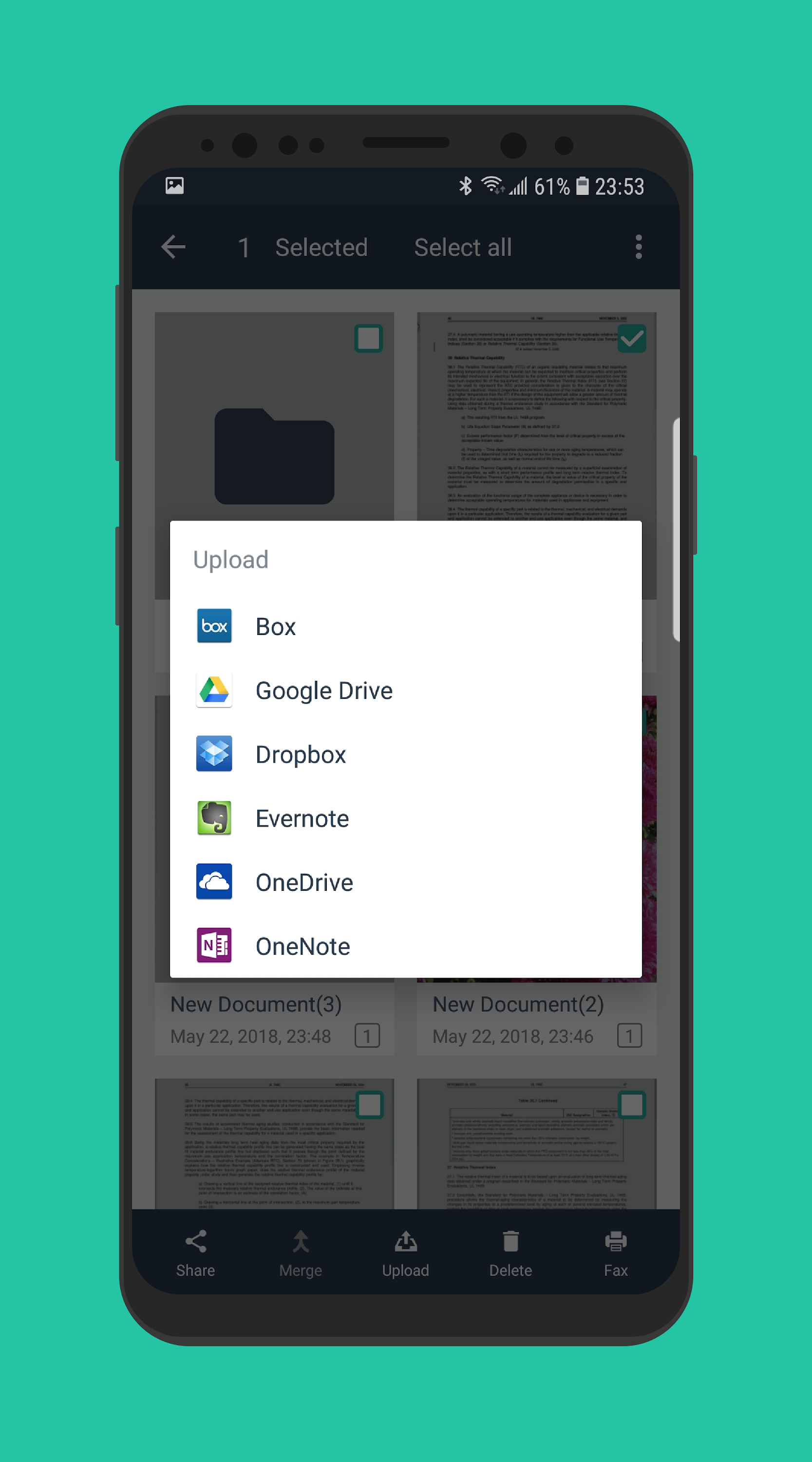 اسکرین شات 2 برنامه Mini Scanner -PDF Scanner App