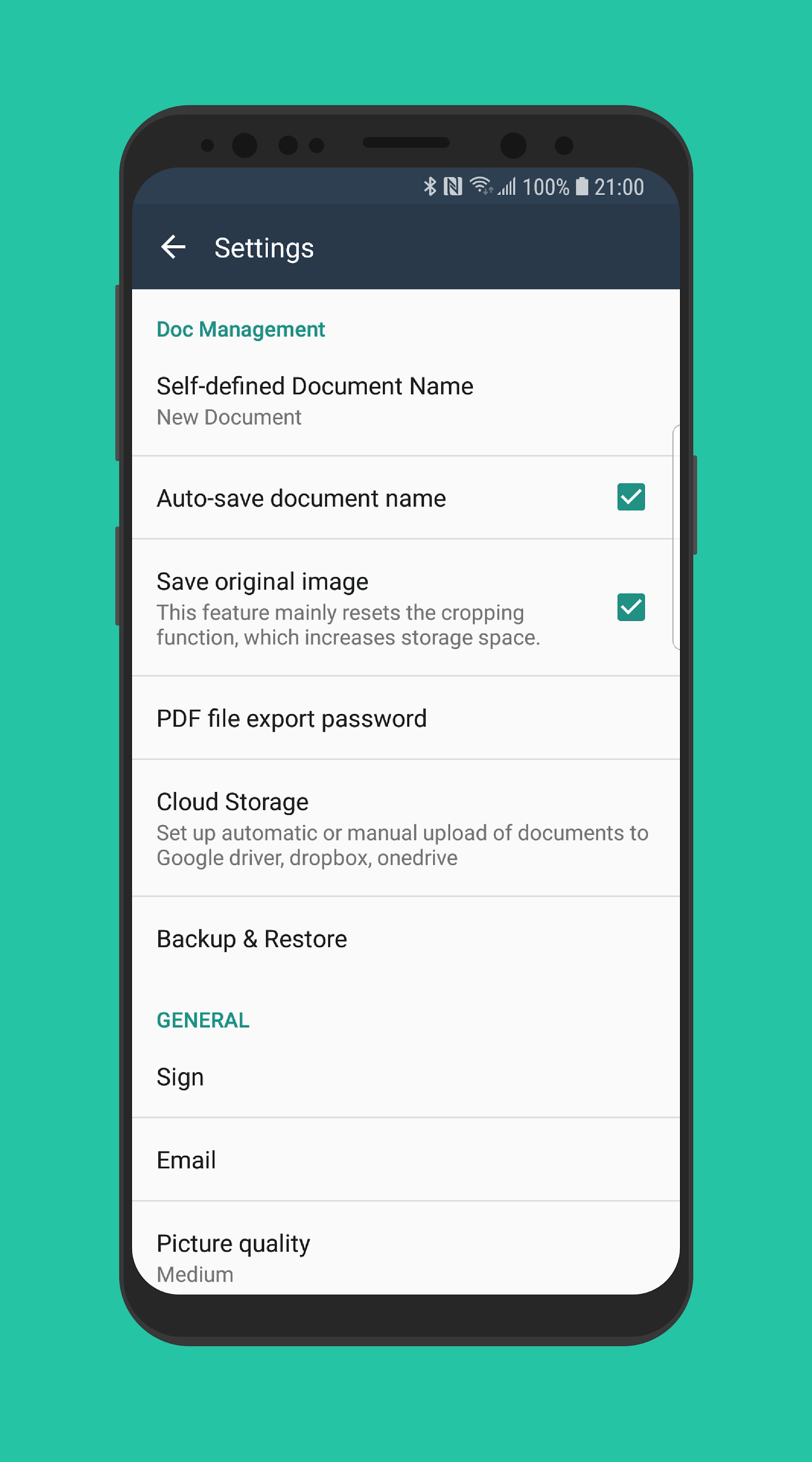 اسکرین شات 8 برنامه Mini Scanner -PDF Scanner App