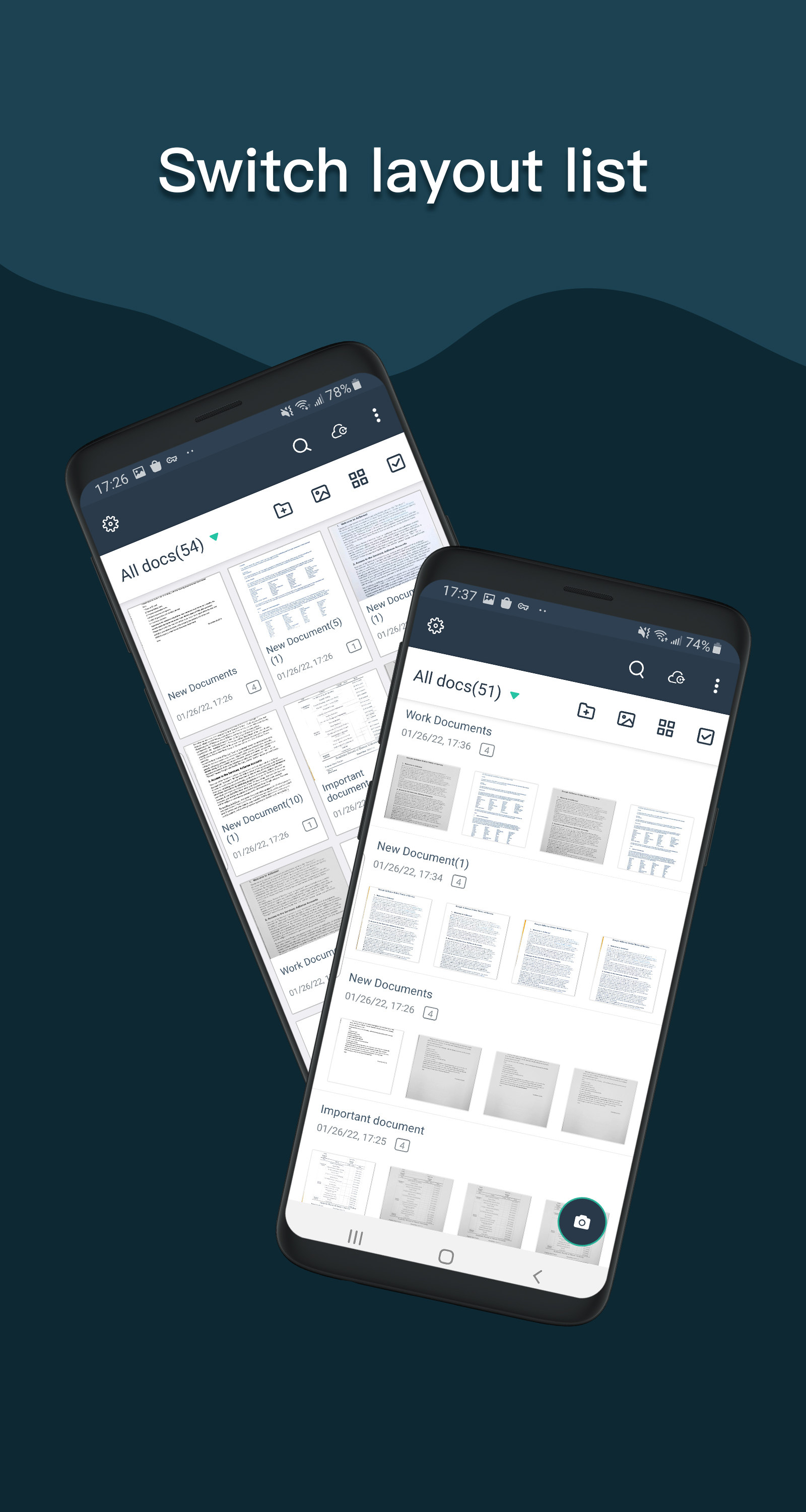اسکرین شات 1 برنامه Simple Scan - PDF Scanner App