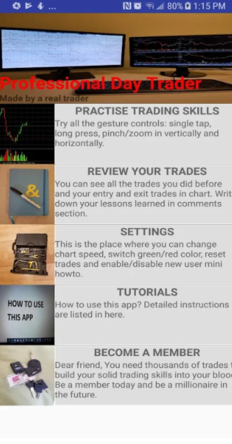 اسکرین شات 6 برنامه Professional Trader Training