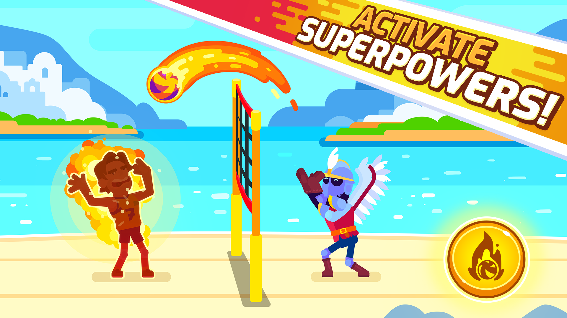 اسکرین شات 2 بازی Beach Volleyball Challenge