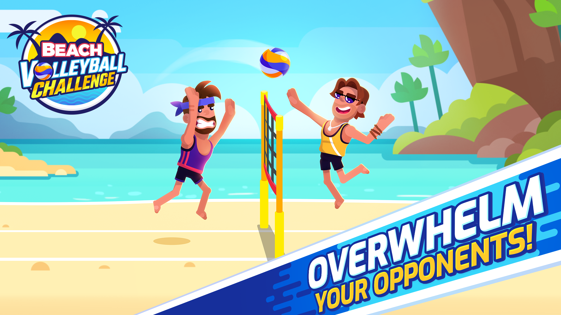 اسکرین شات 1 بازی Beach Volleyball Challenge