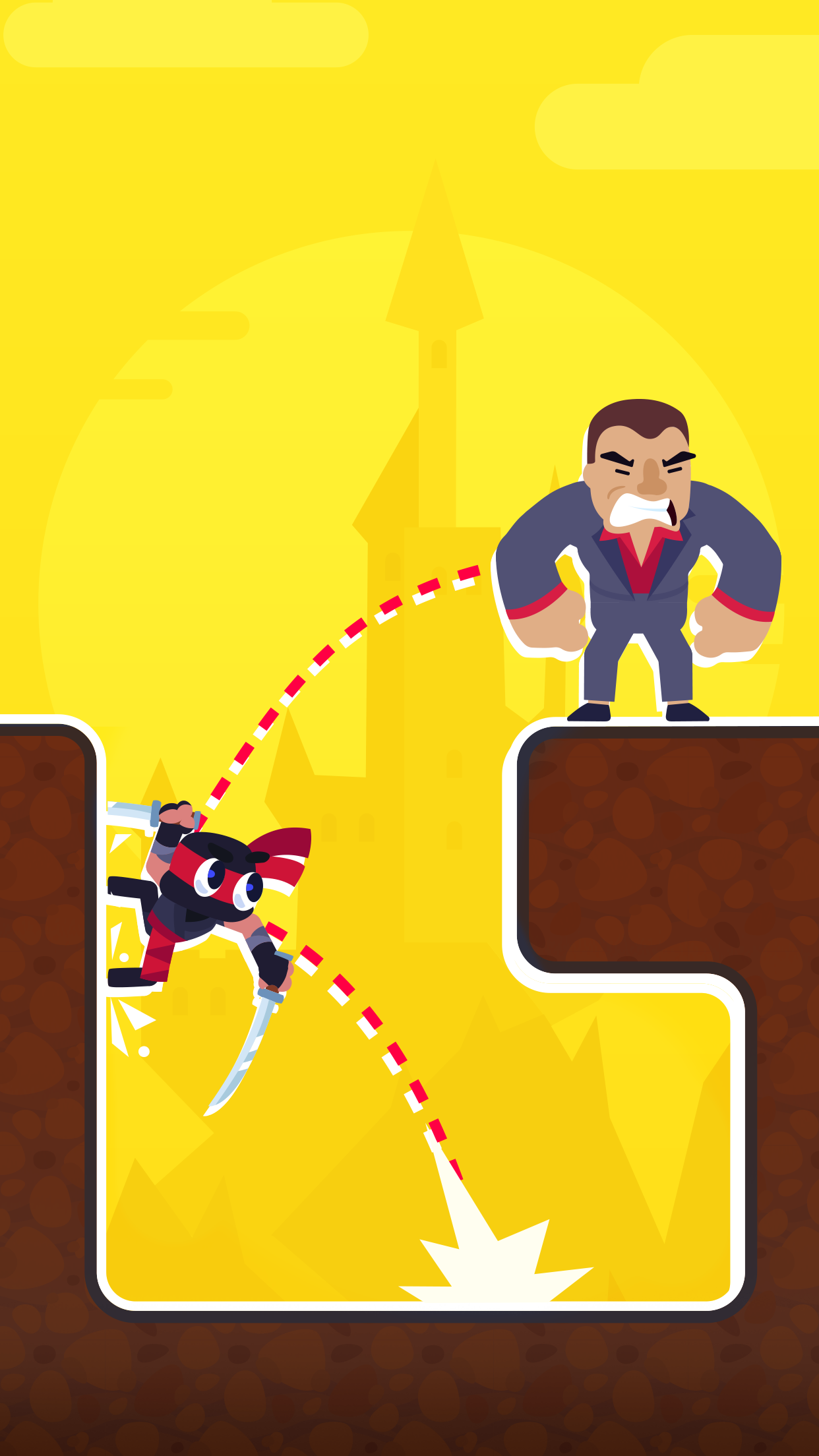 اسکرین شات 2 بازی Ninja Cut: Sword Slicer Master