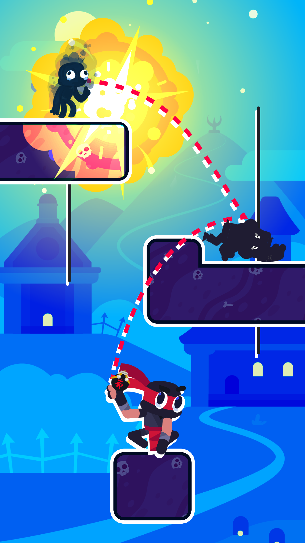 اسکرین شات 4 بازی Ninja Cut: Sword Slicer Master