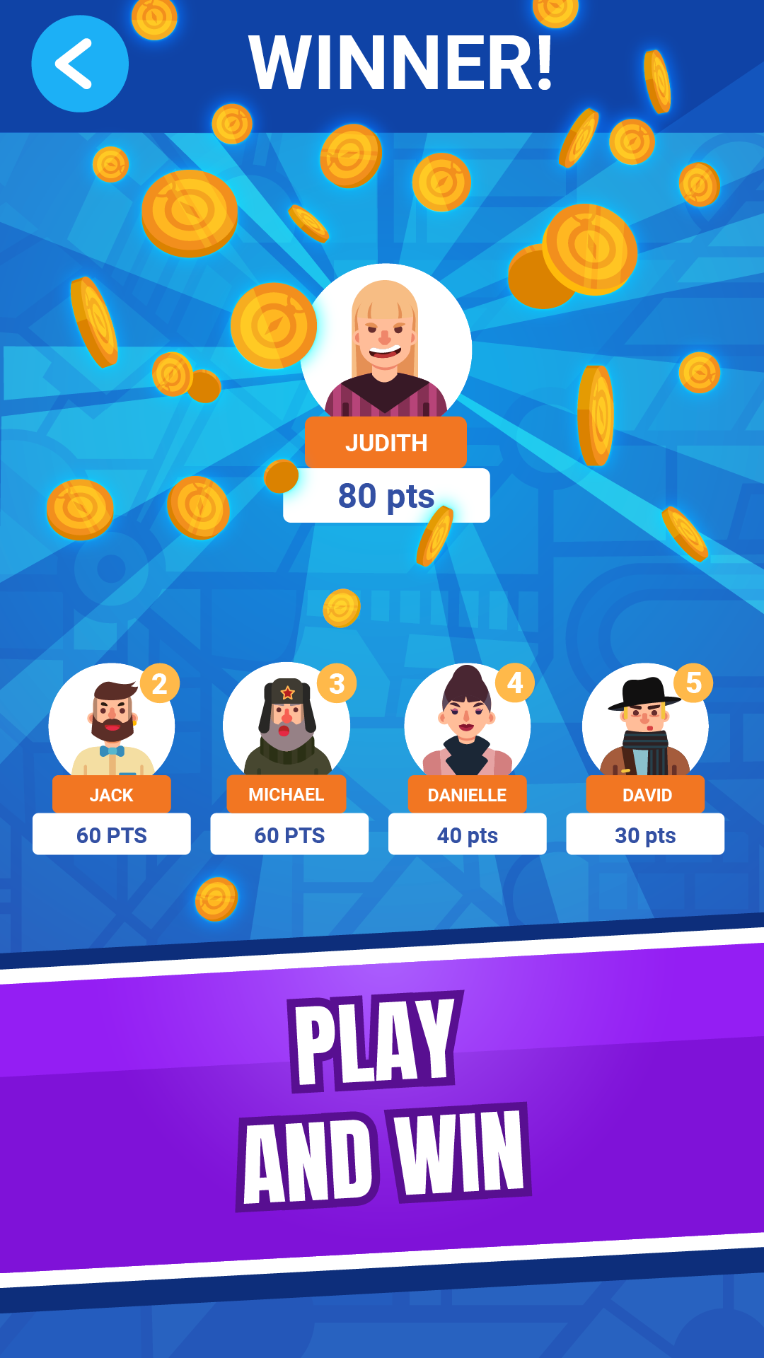 اسکرین شات 5 بازی Categories - Funny Word Game