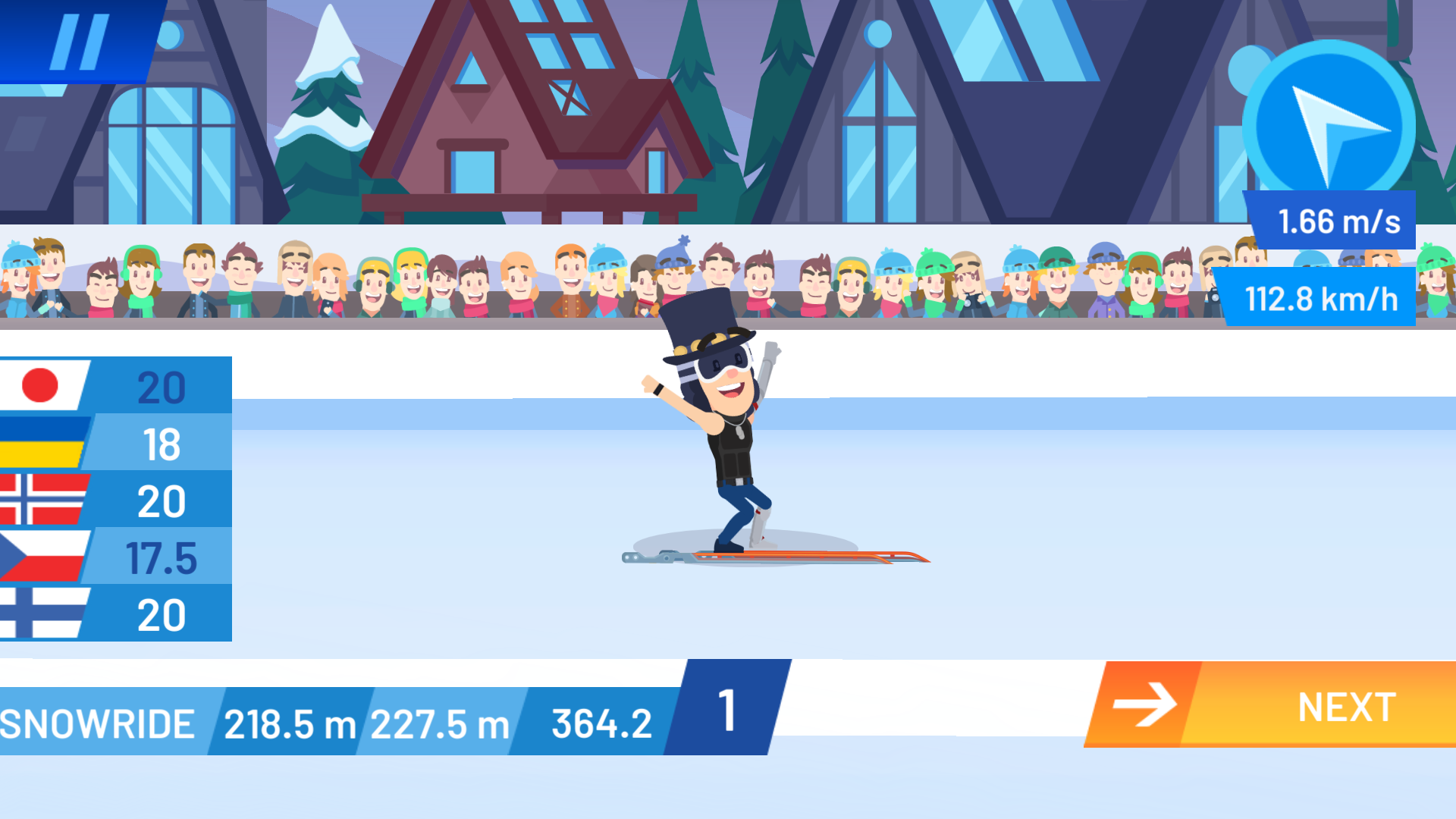 اسکرین شات 5 بازی Ski Jump Challenge