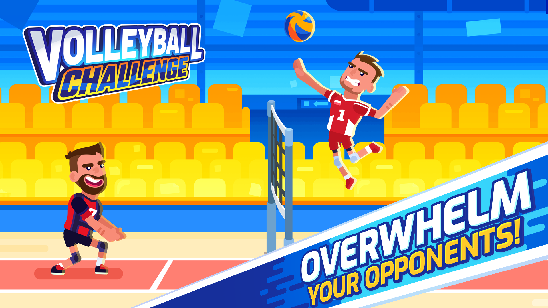 اسکرین شات 1 بازی Volleyball Challenge 2025