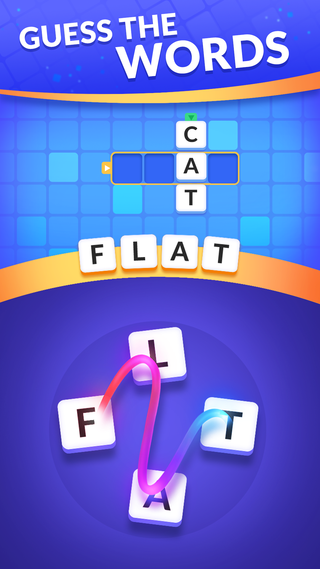 اسکرین شات 1 بازی Word Mania - a word game, WOW