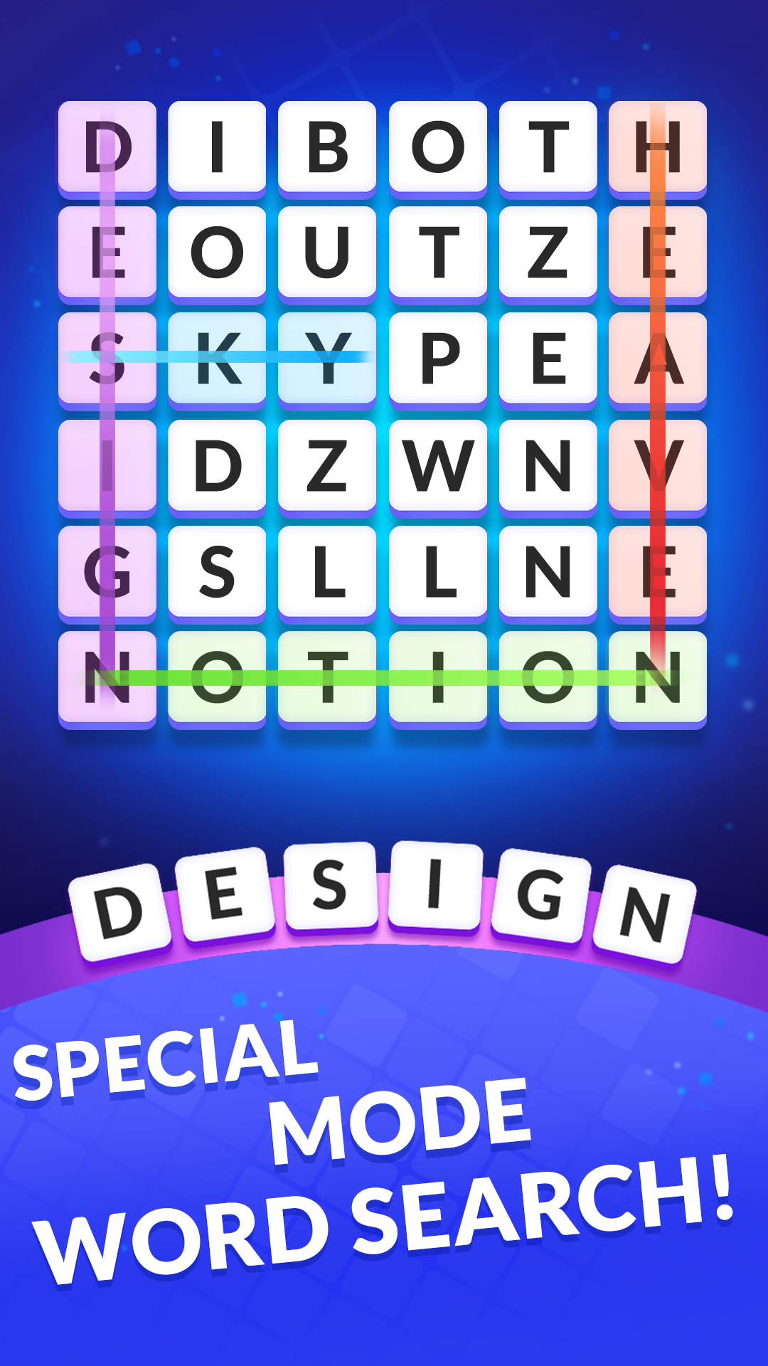 اسکرین شات 4 بازی Word Mania - a word game, WOW