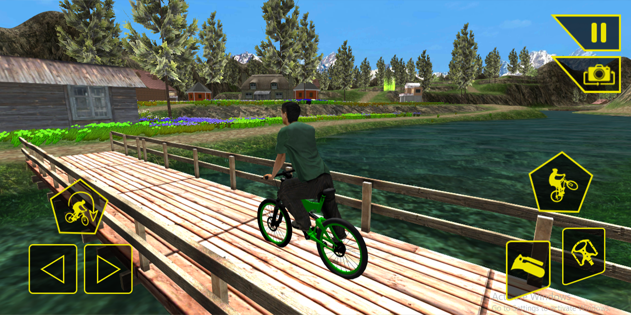 اسکرین شات 3 بازی Cycle Stunt Game BMX Bike Game