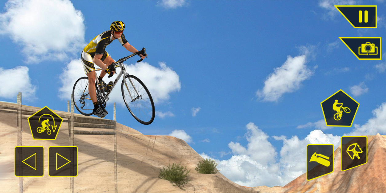 اسکرین شات 2 بازی Cycle Stunt Game BMX Bike Game