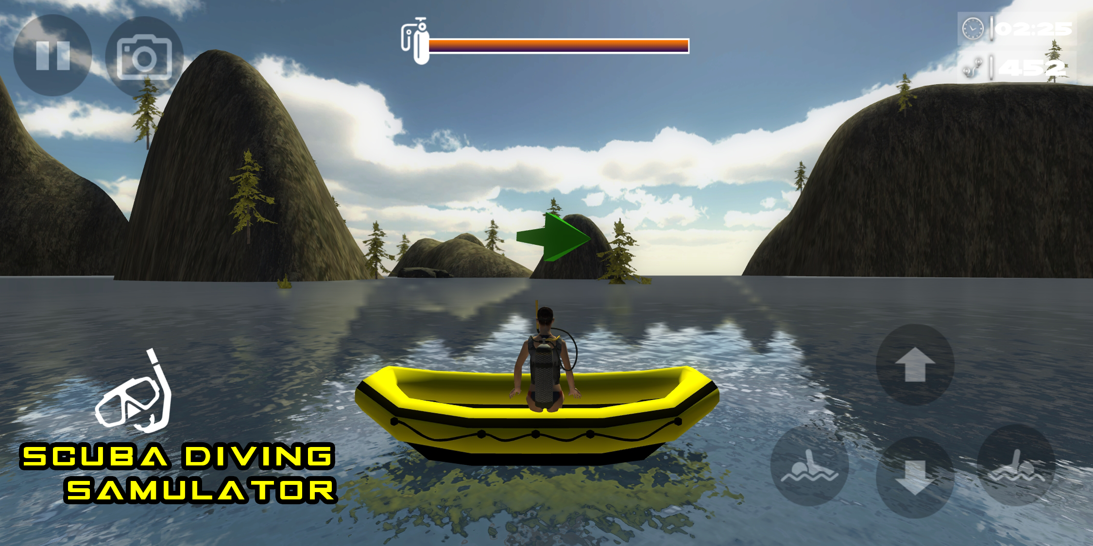 اسکرین شات 1 بازی Scuba Diving Game