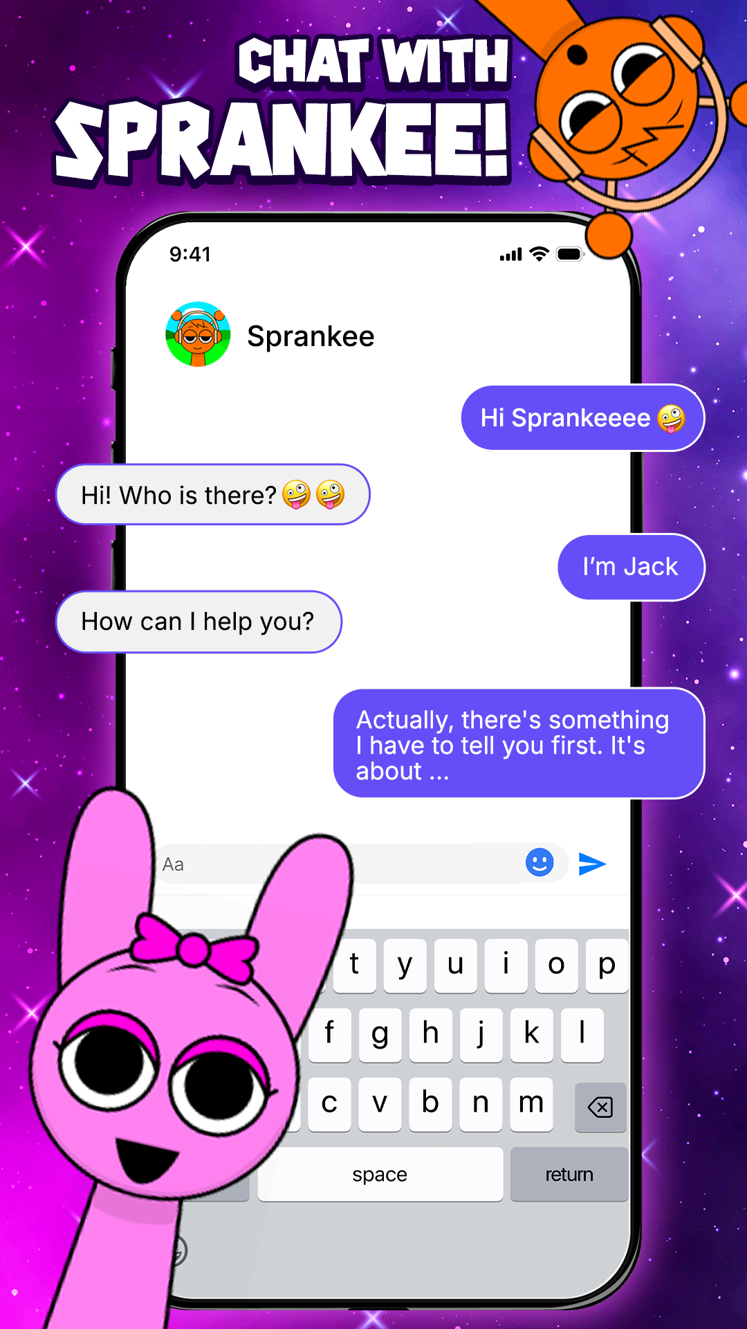 اسکرین شات 6 بازی Sprunkee Prank Call & Message