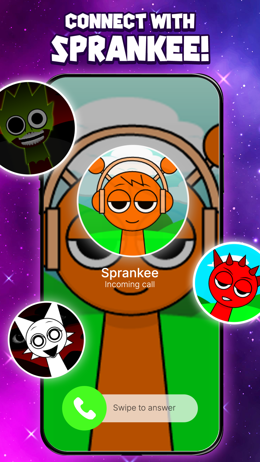 اسکرین شات 4 بازی Sprunkee Prank Call & Message