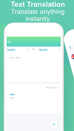 اسکرین شات 3 برنامه Translate Me - Text & Voice Translator