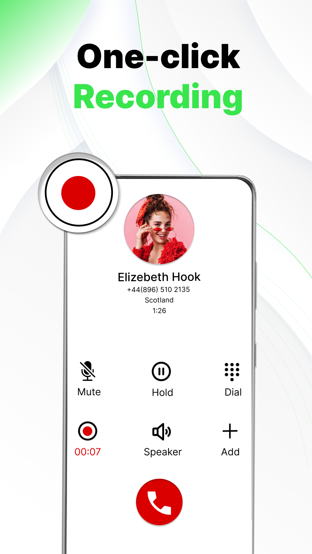 اسکرین شات 4 برنامه Phone Dialer - Call Dialer