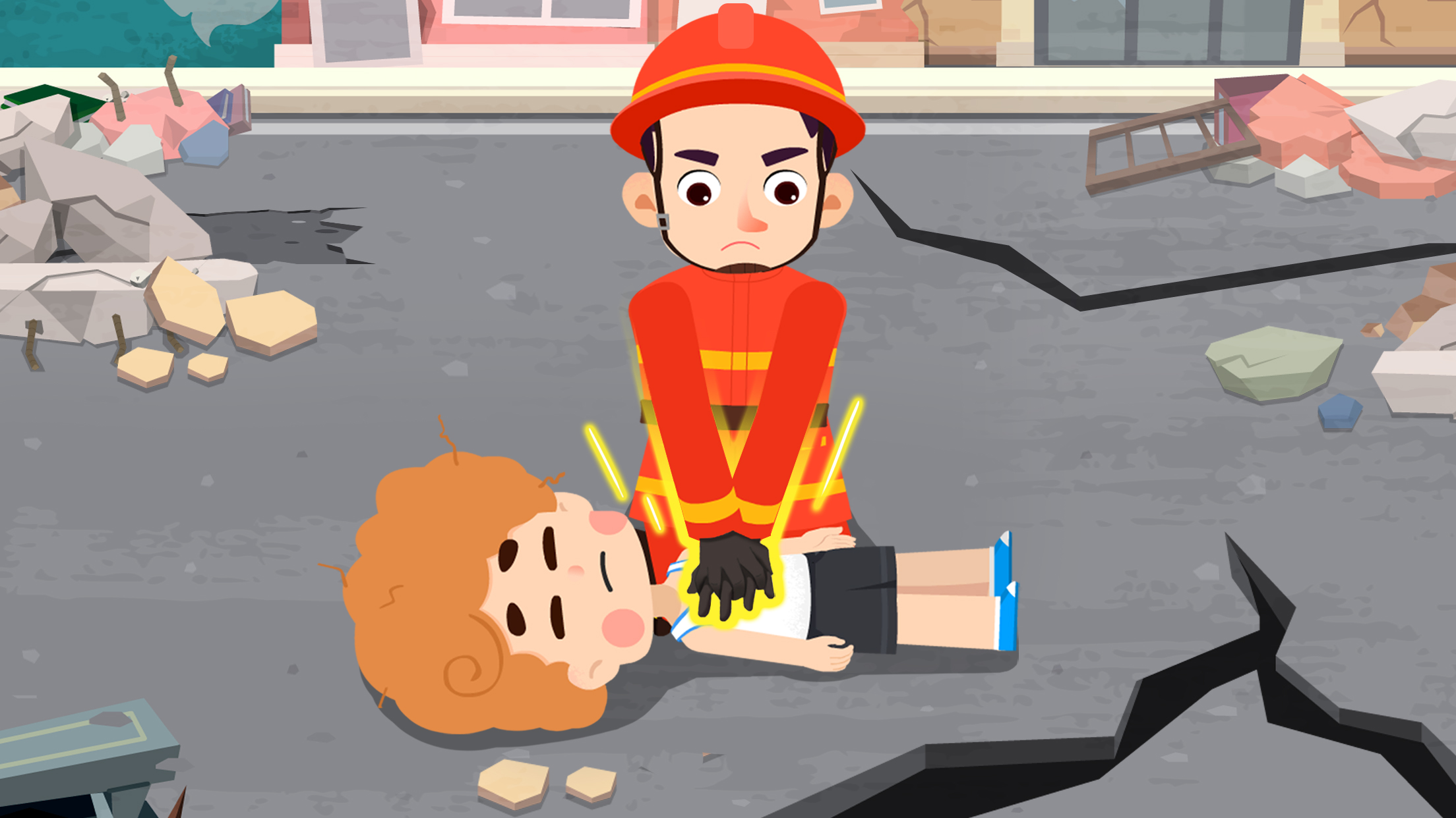 اسکرین شات 5 بازی Baby Panda's Emergency Tips