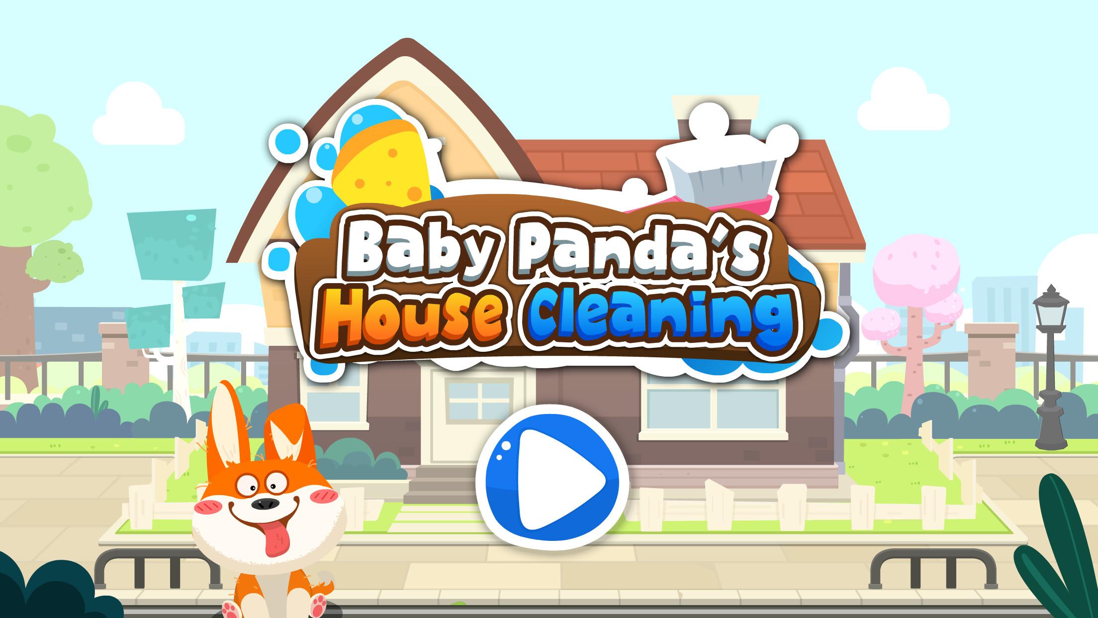 اسکرین شات 6 بازی Baby Panda' s House Cleaning