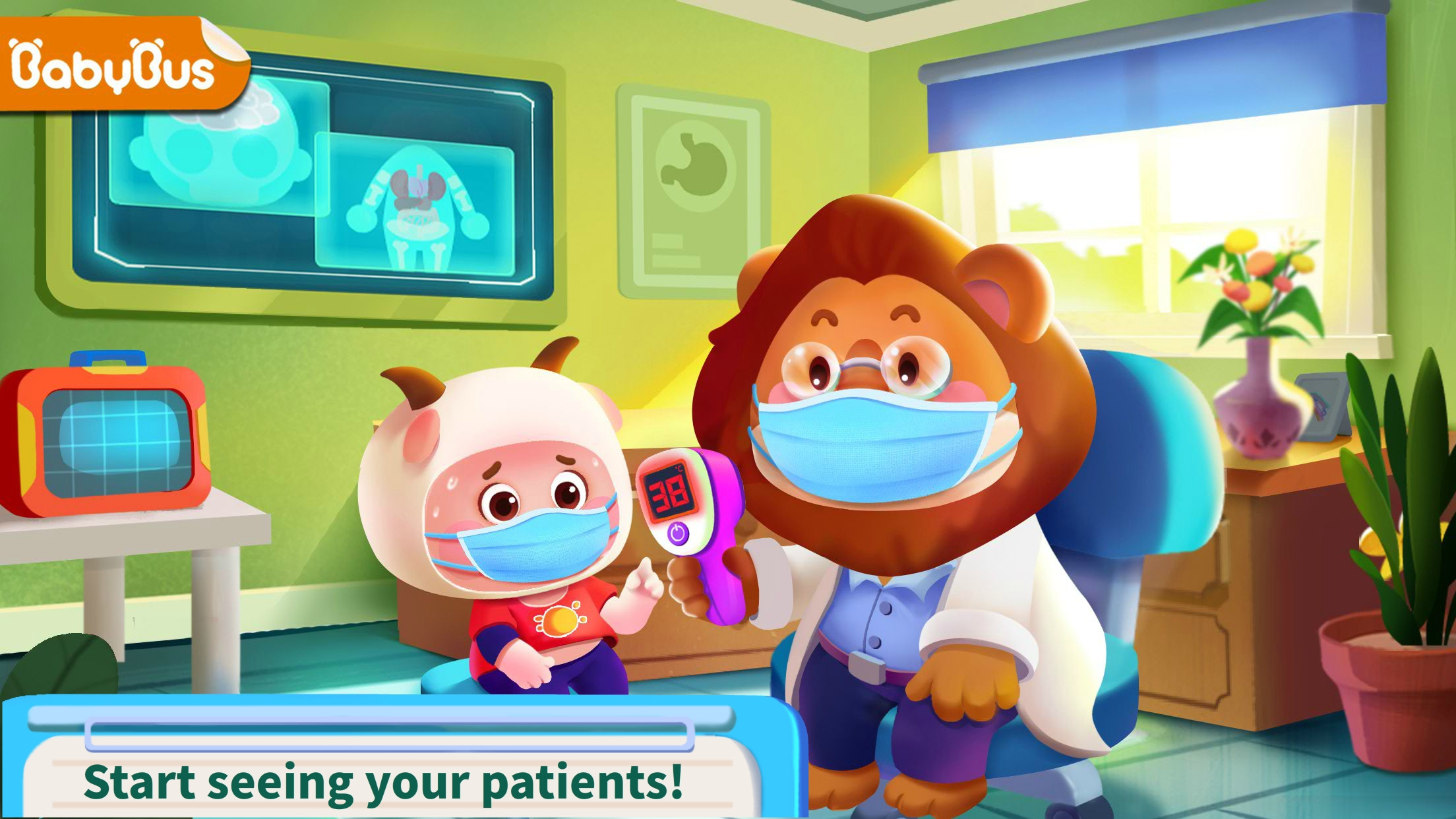 اسکرین شات 1 بازی Baby Panda's Hospital Care