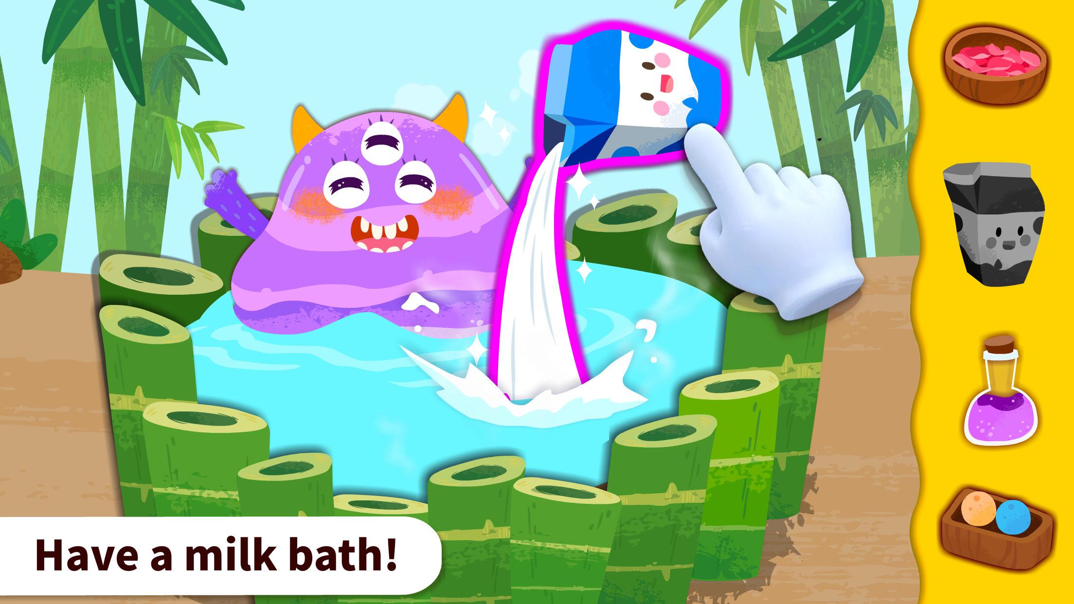 اسکرین شات بازی Little Panda's Monster Salon 2