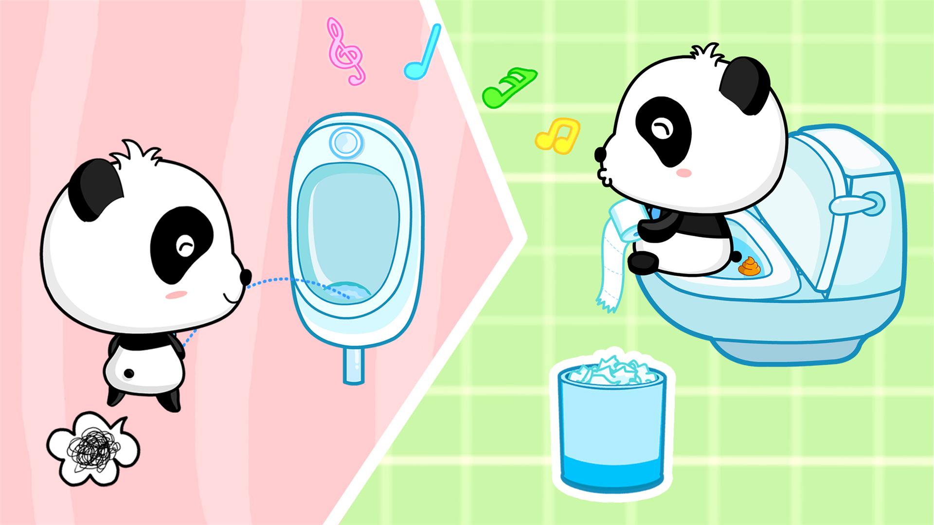 اسکرین شات 3 بازی Baby Panda's Daily Life