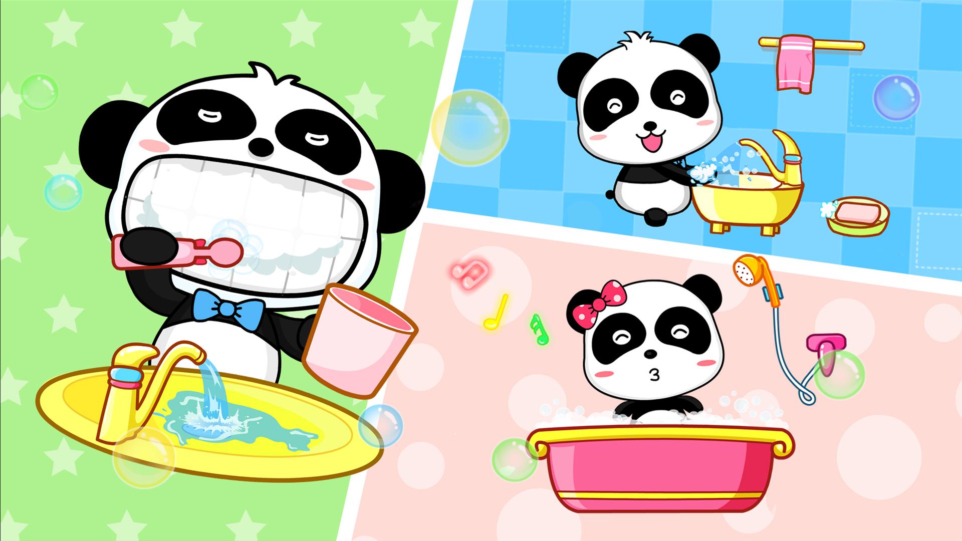اسکرین شات 4 بازی Baby Panda's Daily Life