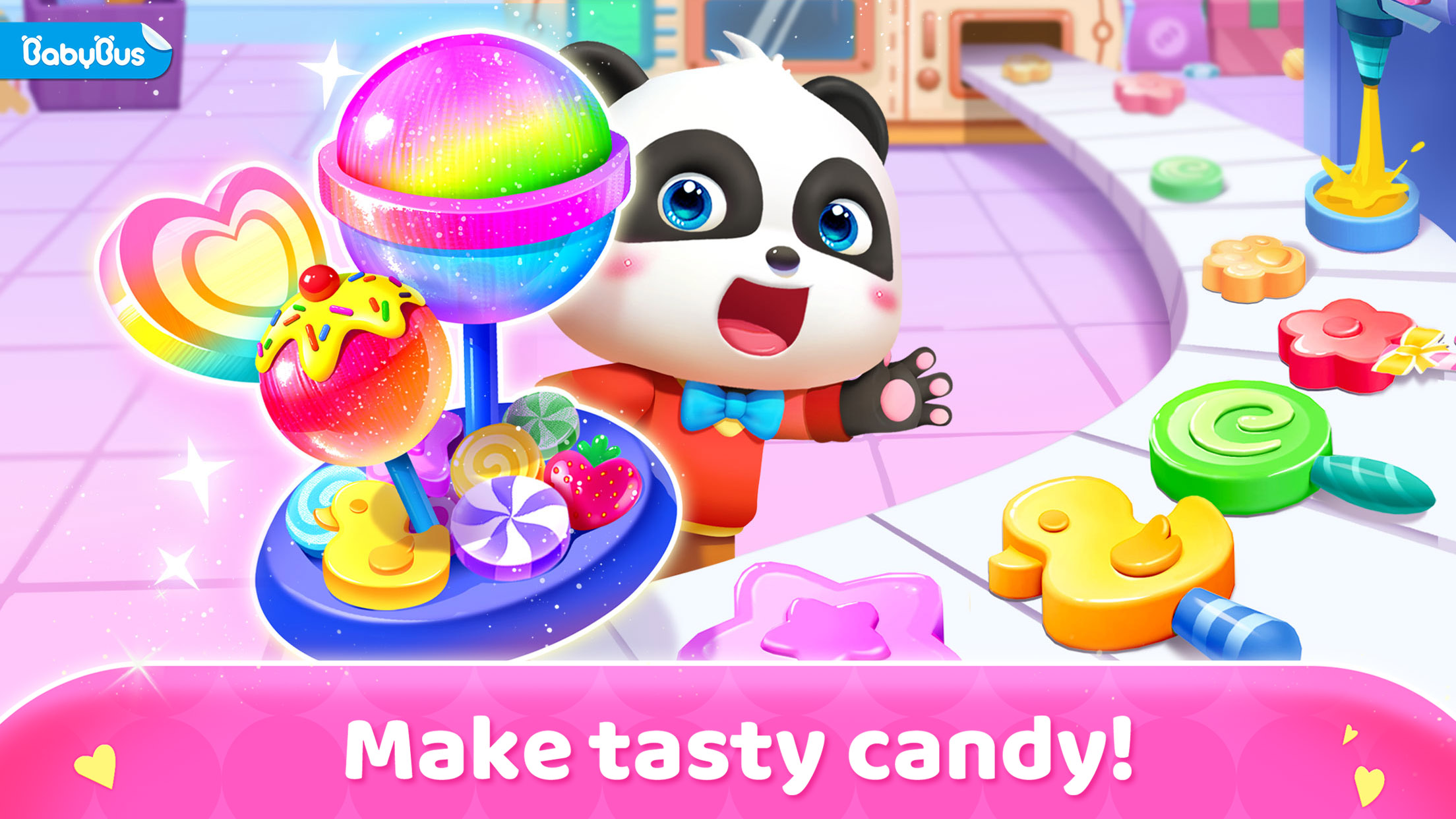 اسکرین شات 1 بازی Little Panda's Candy Shop