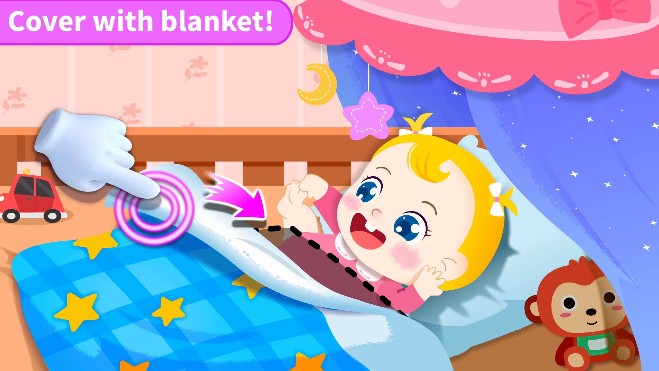اسکرین شات 4 بازی Panda Games: Baby Girls Care