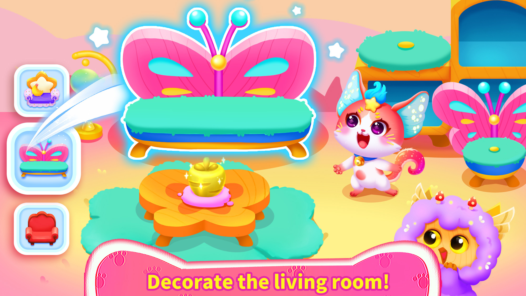 اسکرین شات 5 بازی Little Panda's Cat Game