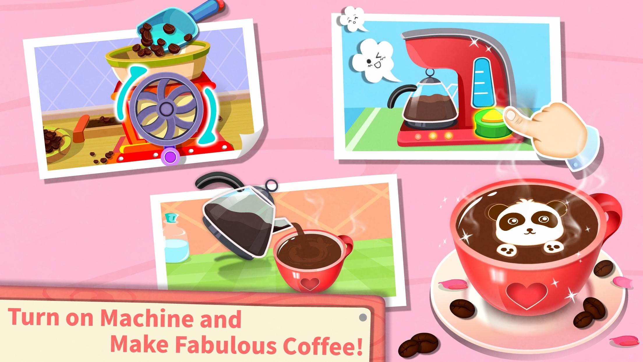 اسکرین شات 3 بازی Baby Panda’s Summer: Café