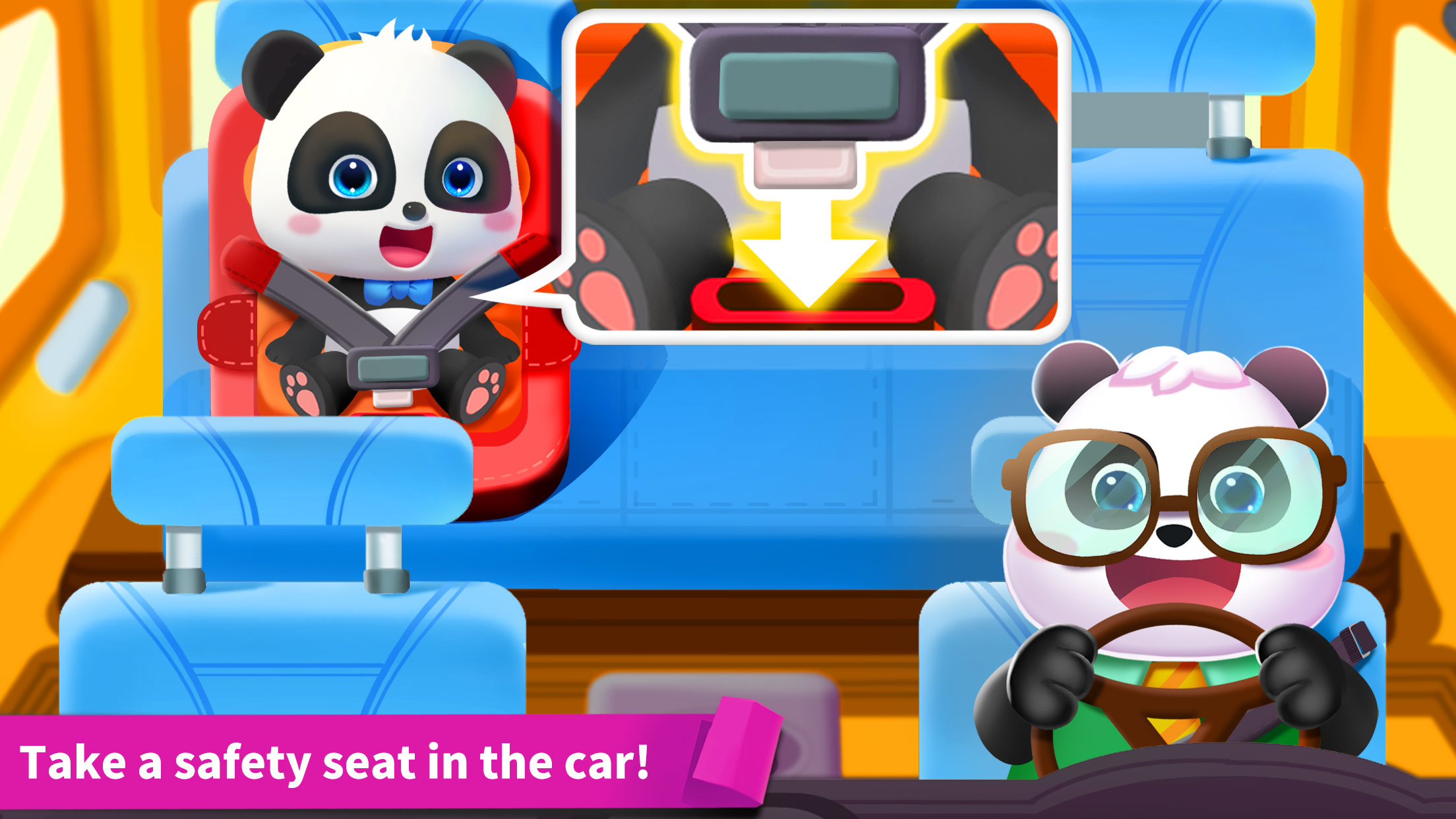 اسکرین شات 2 بازی Baby Panda's Kids Safety