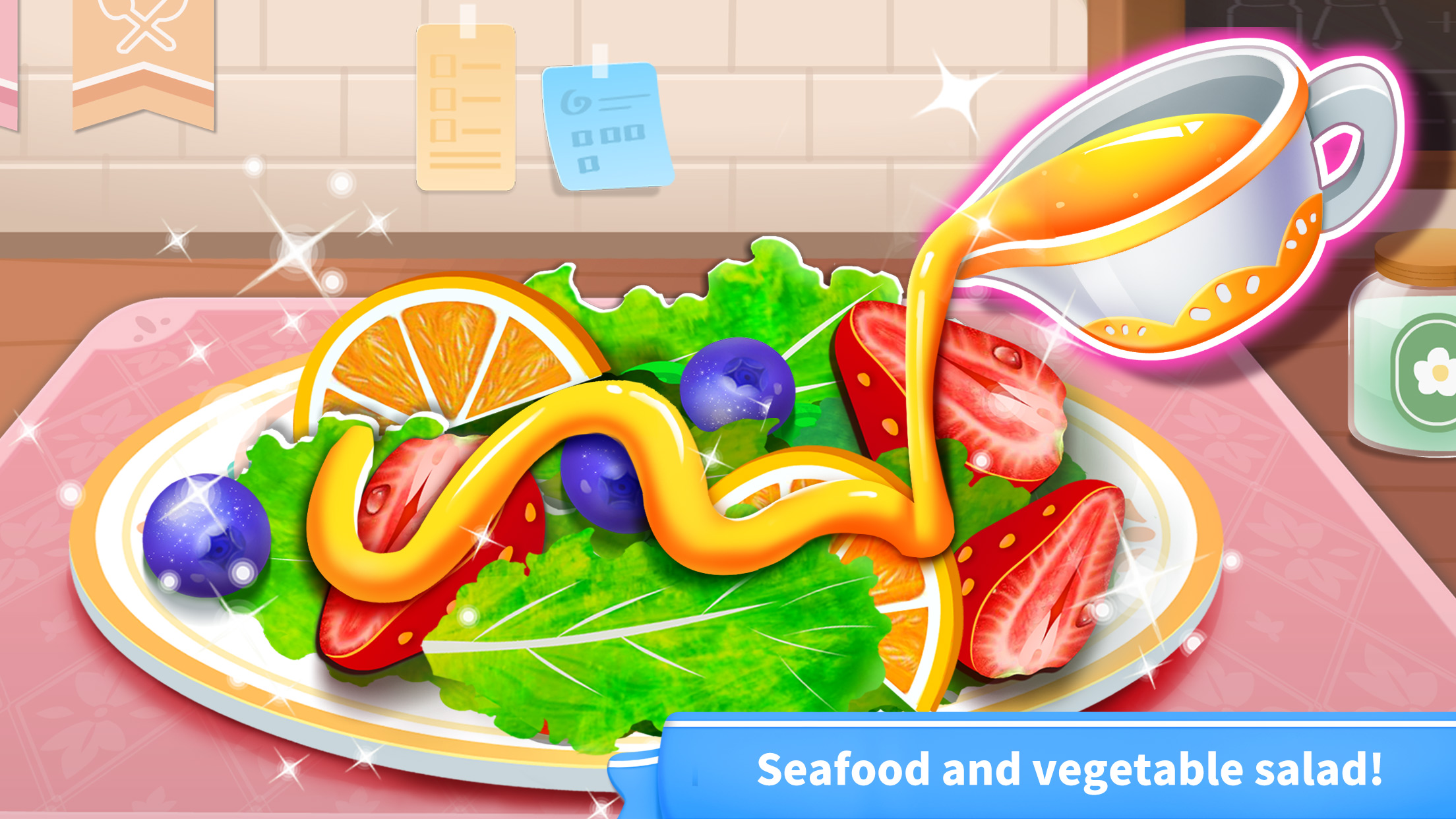 اسکرین شات 4 بازی Little Panda's World Recipes