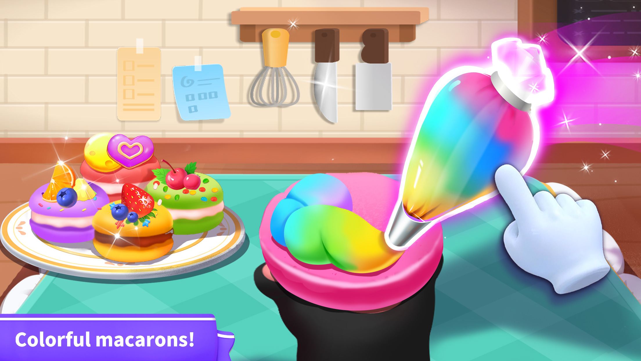 اسکرین شات 3 بازی Little Panda's World Recipes