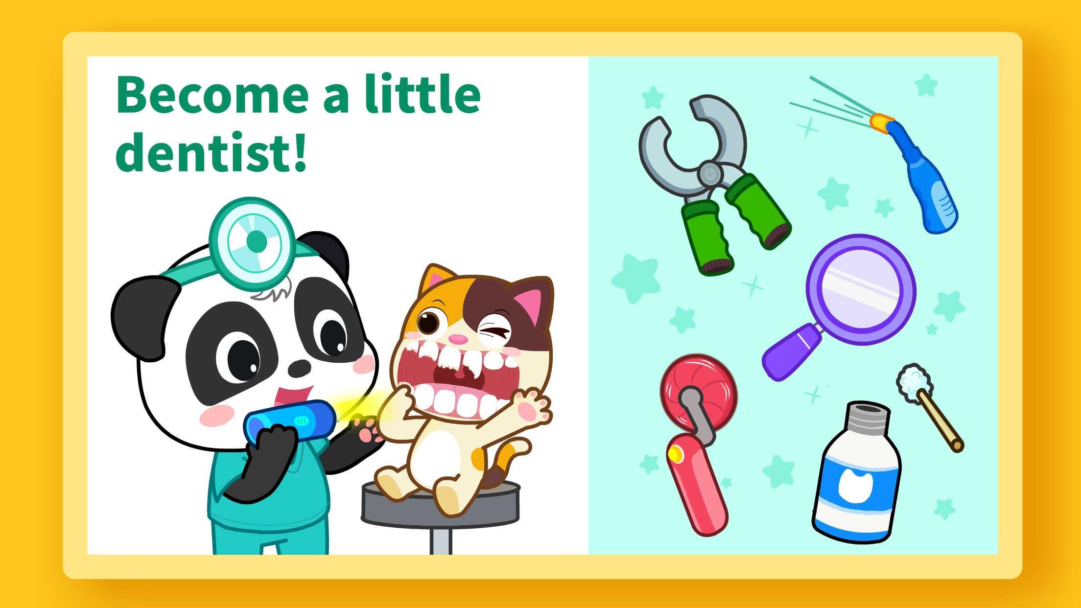 اسکرین شات 4 بازی Baby Panda: Dental Care