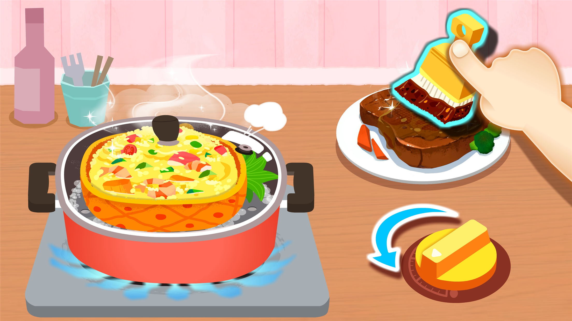 اسکرین شات 3 بازی Baby Panda: Cooking Party