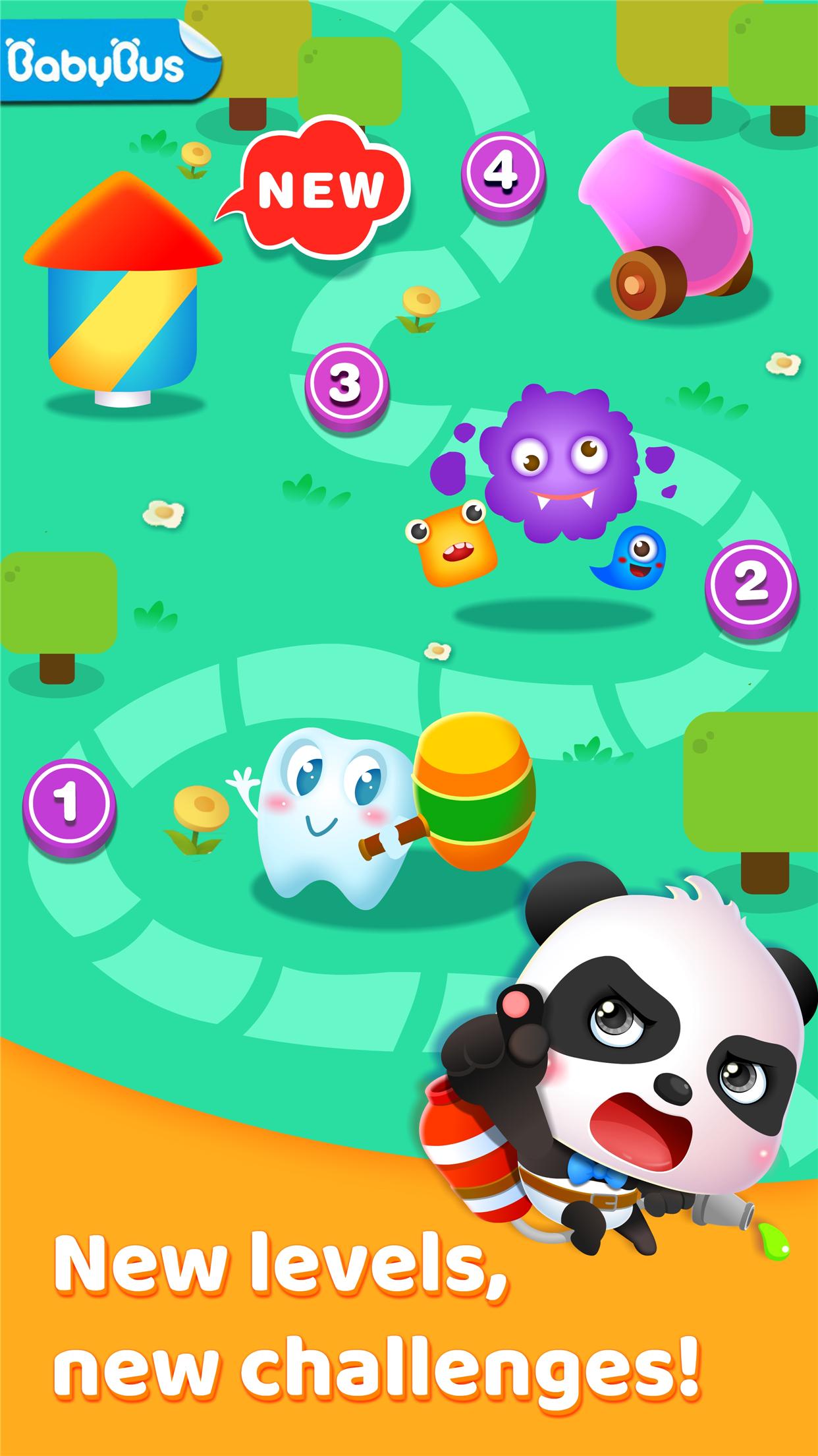 اسکرین شات 1 بازی Baby Panda's Body Adventure
