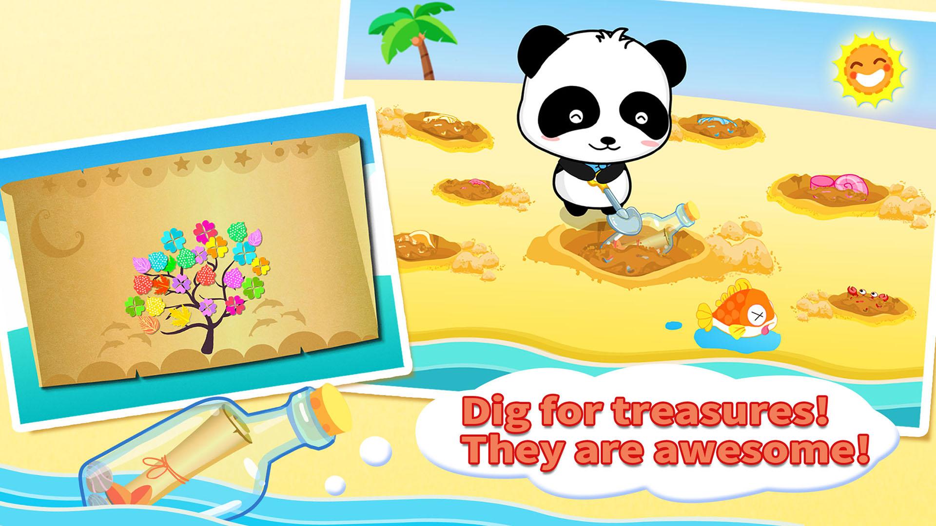 اسکرین شات 3 بازی Baby Panda’s Treasure Island