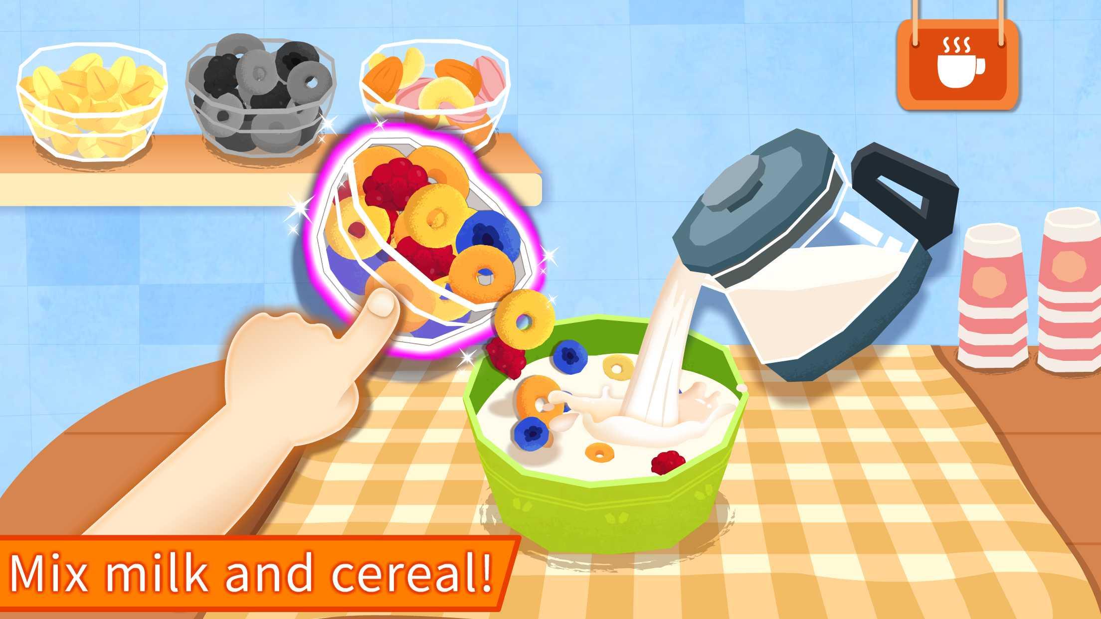 اسکرین شات 2 بازی Baby Panda's Breakfast Cooking