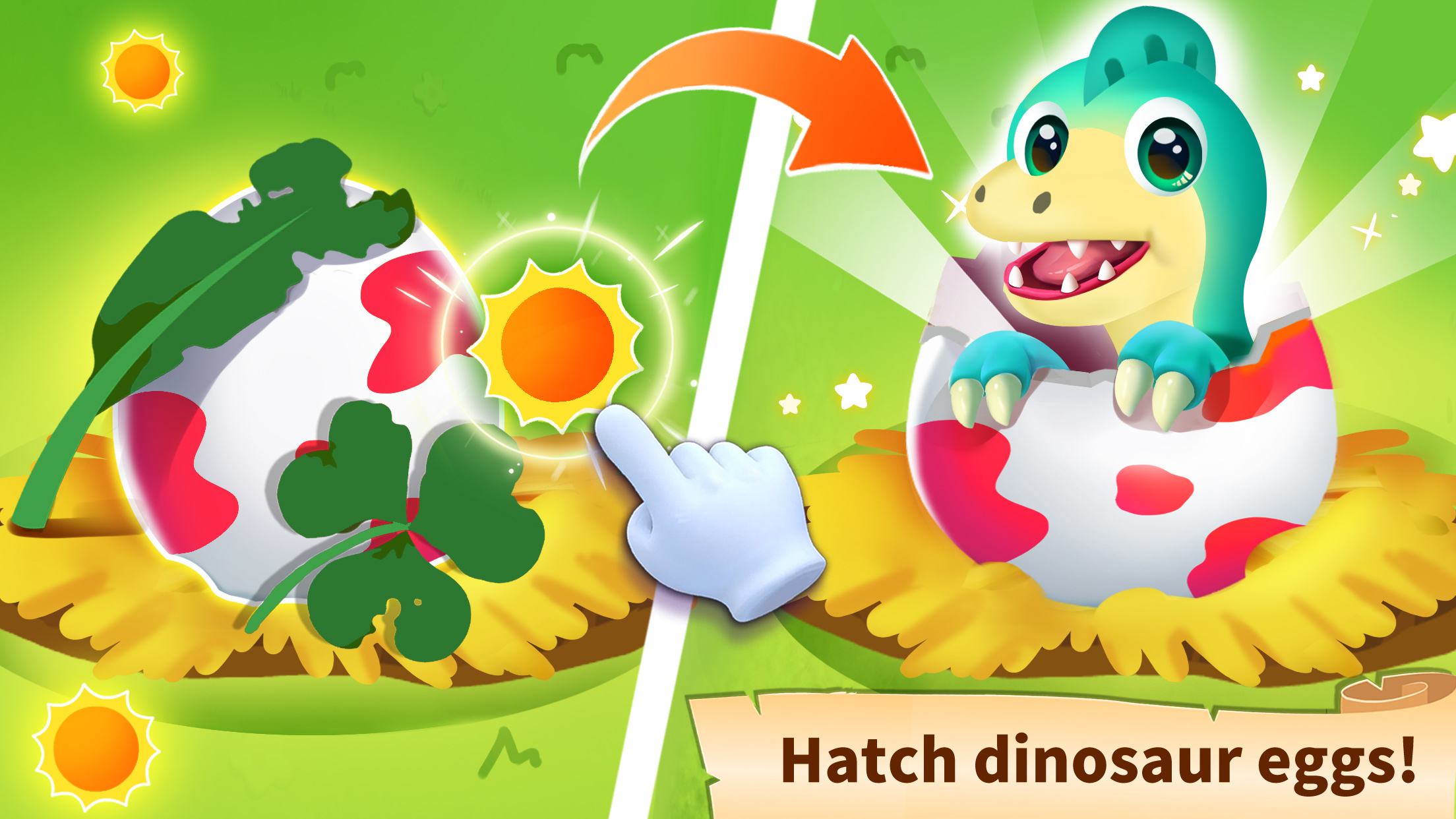 اسکرین شات 2 بازی Baby Panda’s Dinosaur Planet
