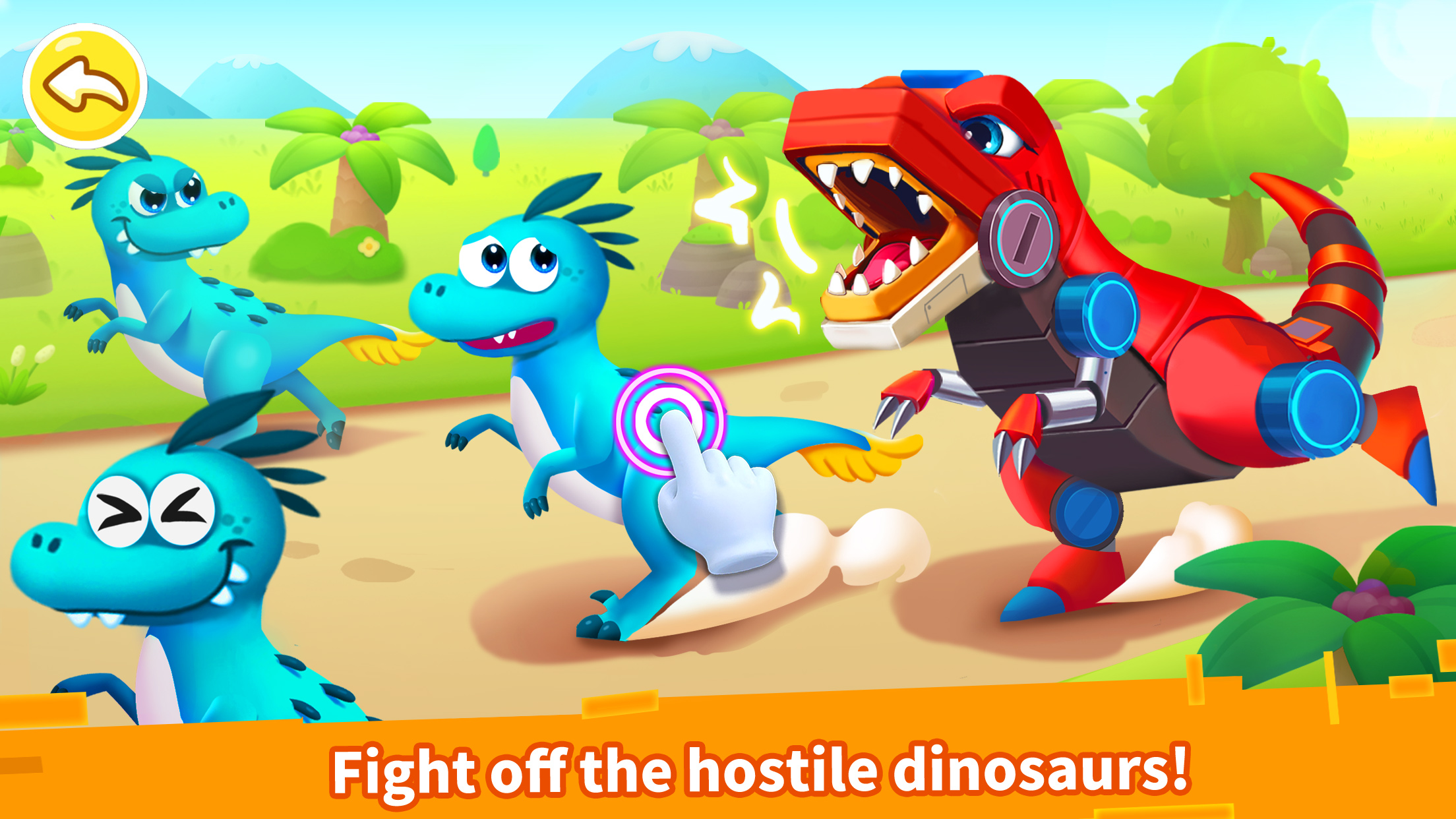 اسکرین شات 4 بازی Little Panda: Dinosaur Care