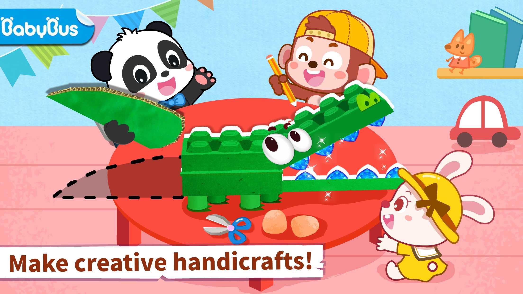 اسکرین شات 1 بازی Baby Panda's Animal Puzzle