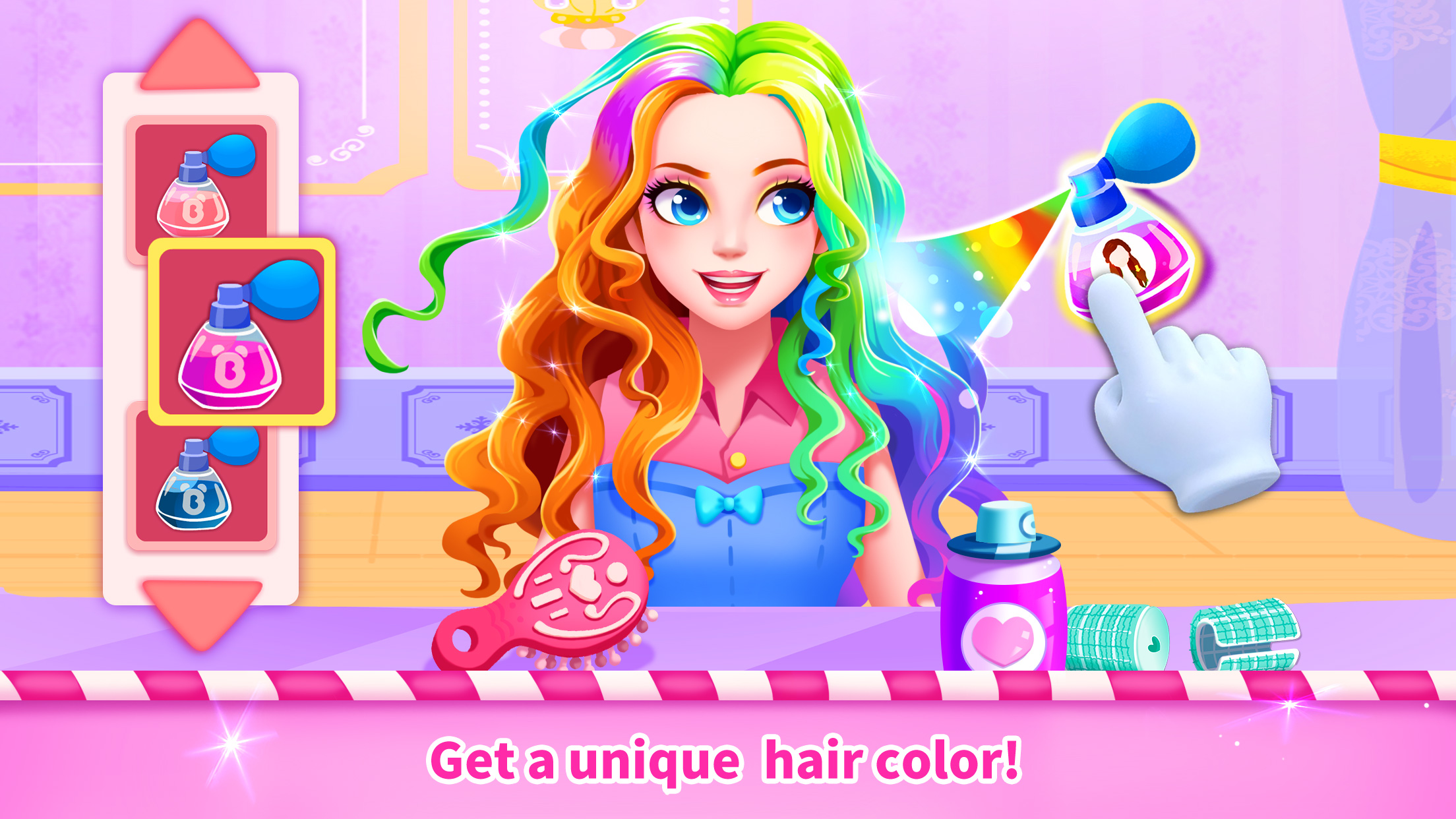 اسکرین شات 4 بازی Little Panda: Doll Dress up