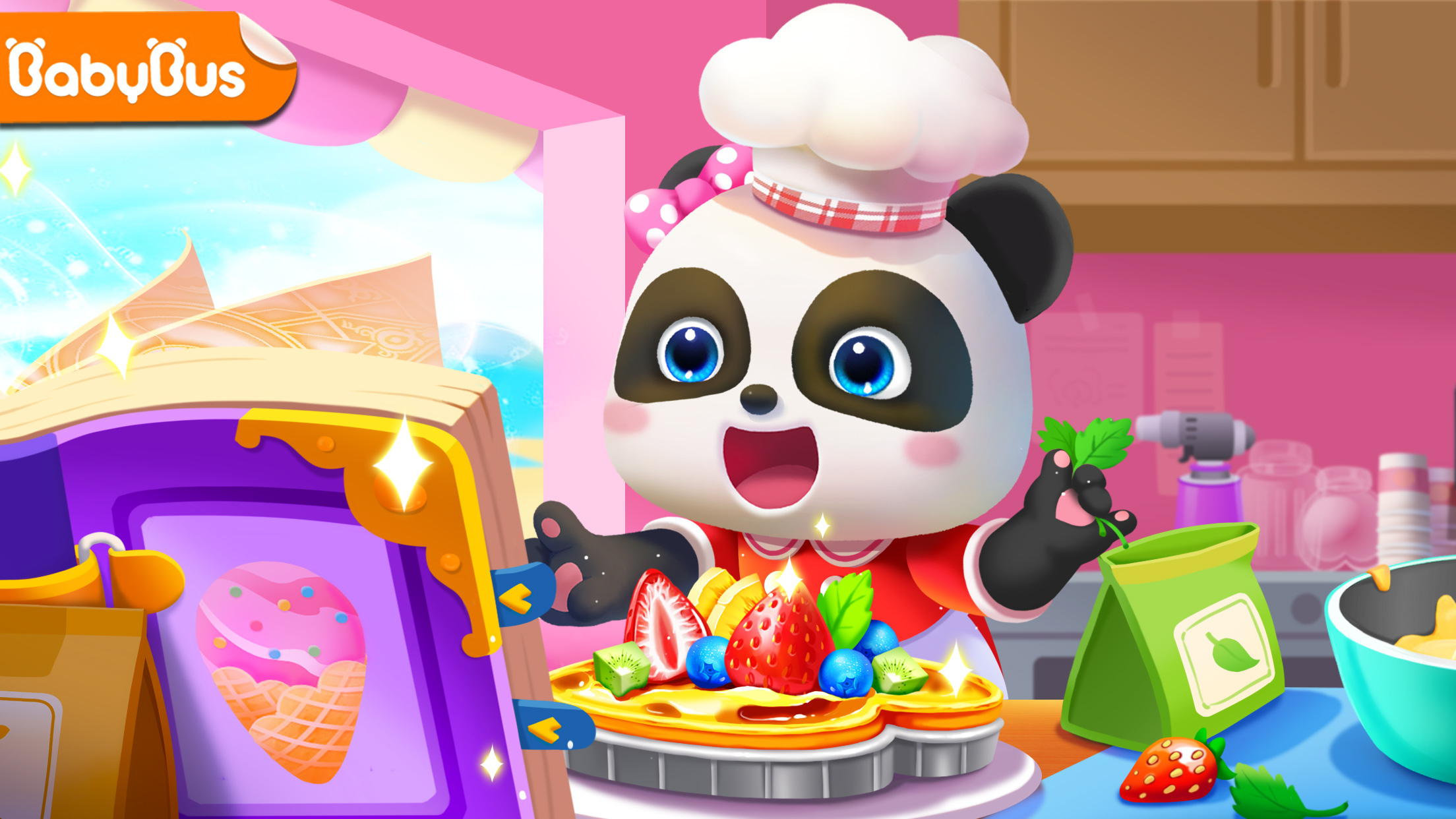 اسکرین شات 1 بازی Baby Panda's Ice Cream Truck
