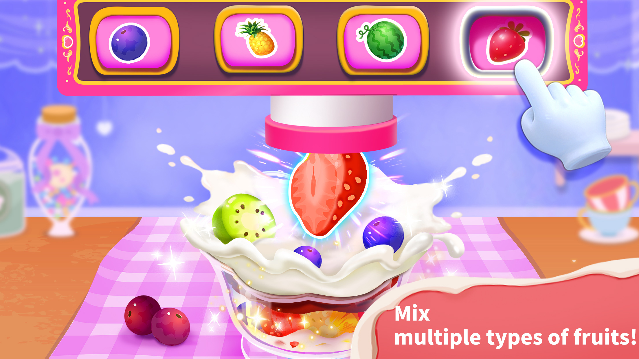اسکرین شات 3 بازی Baby Panda’s Ice Cream Shop