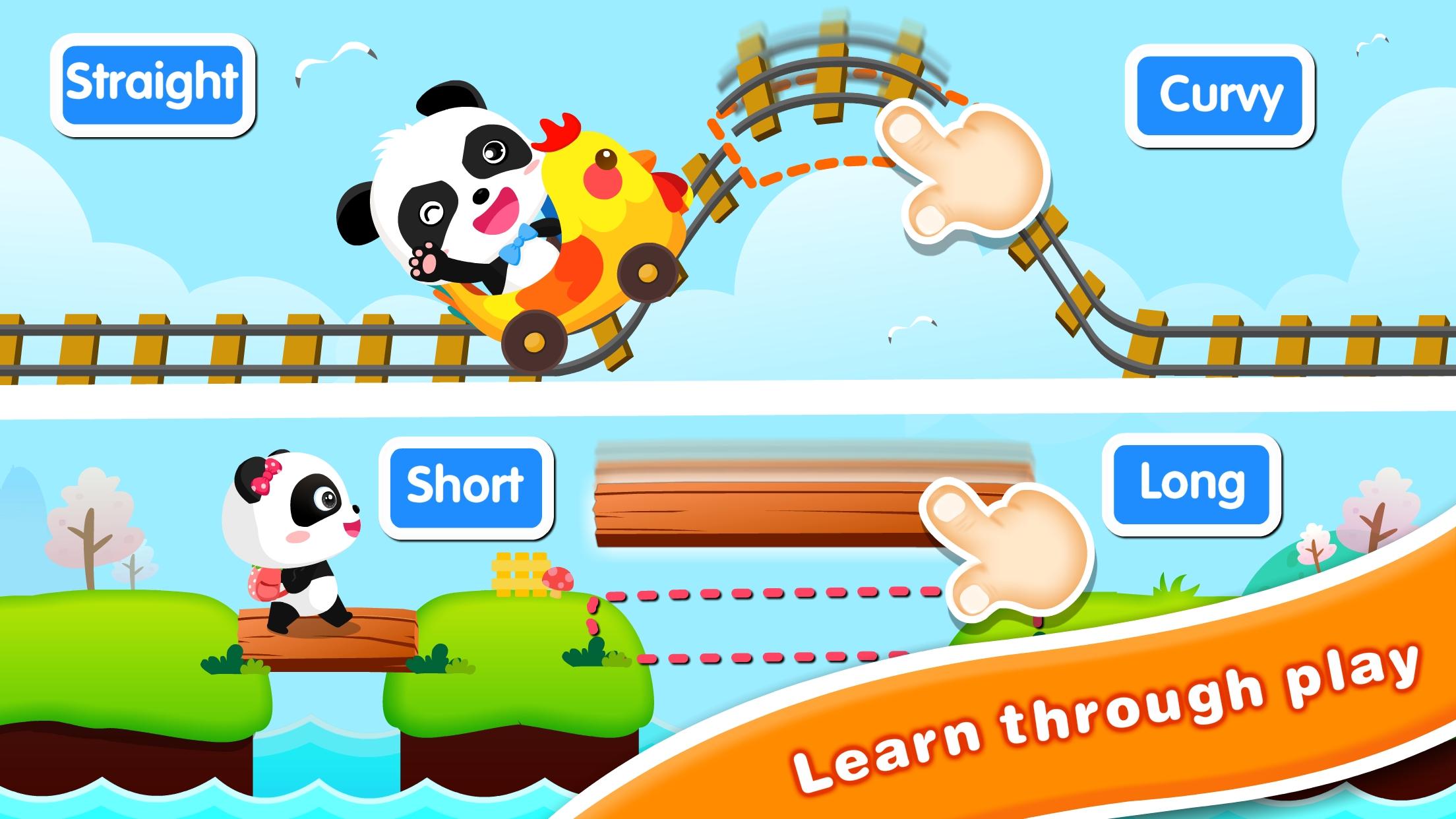 اسکرین شات 2 بازی Baby Panda: Magical Opposites