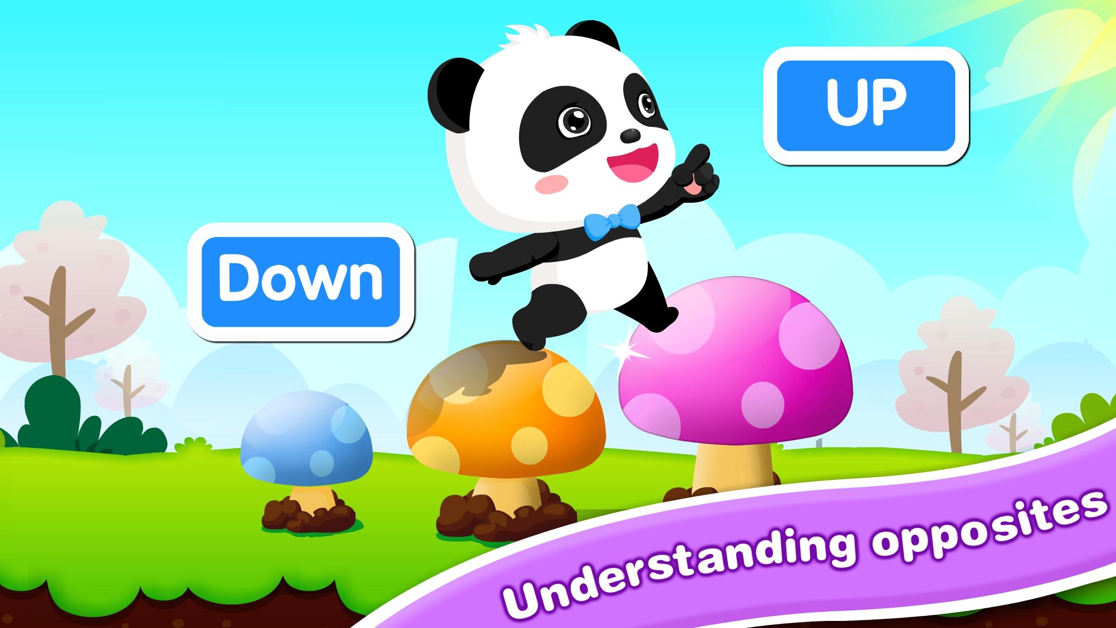 اسکرین شات 3 بازی Baby Panda: Magical Opposites