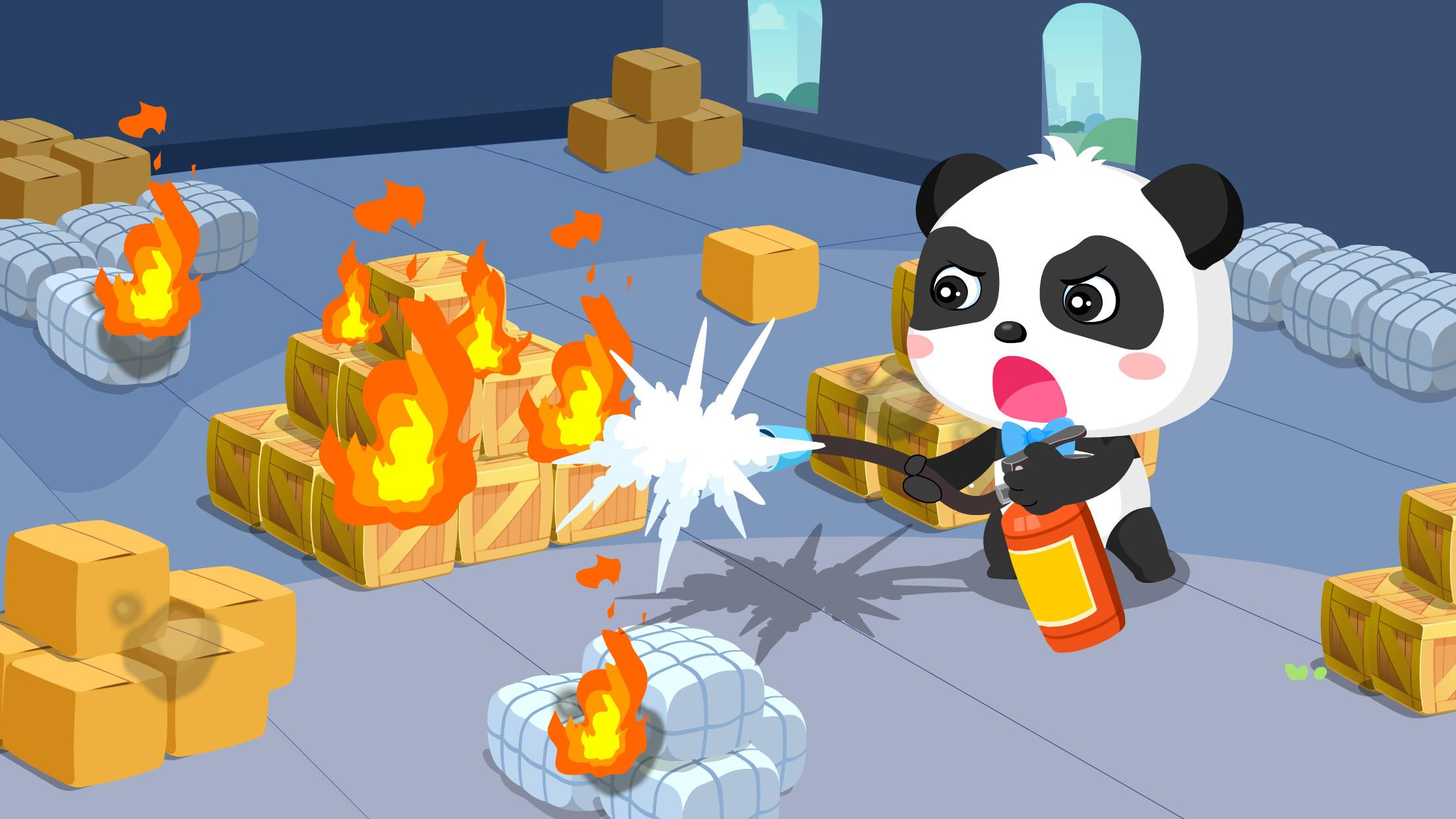 اسکرین شات 4 بازی Baby Panda Earthquake Safety 2